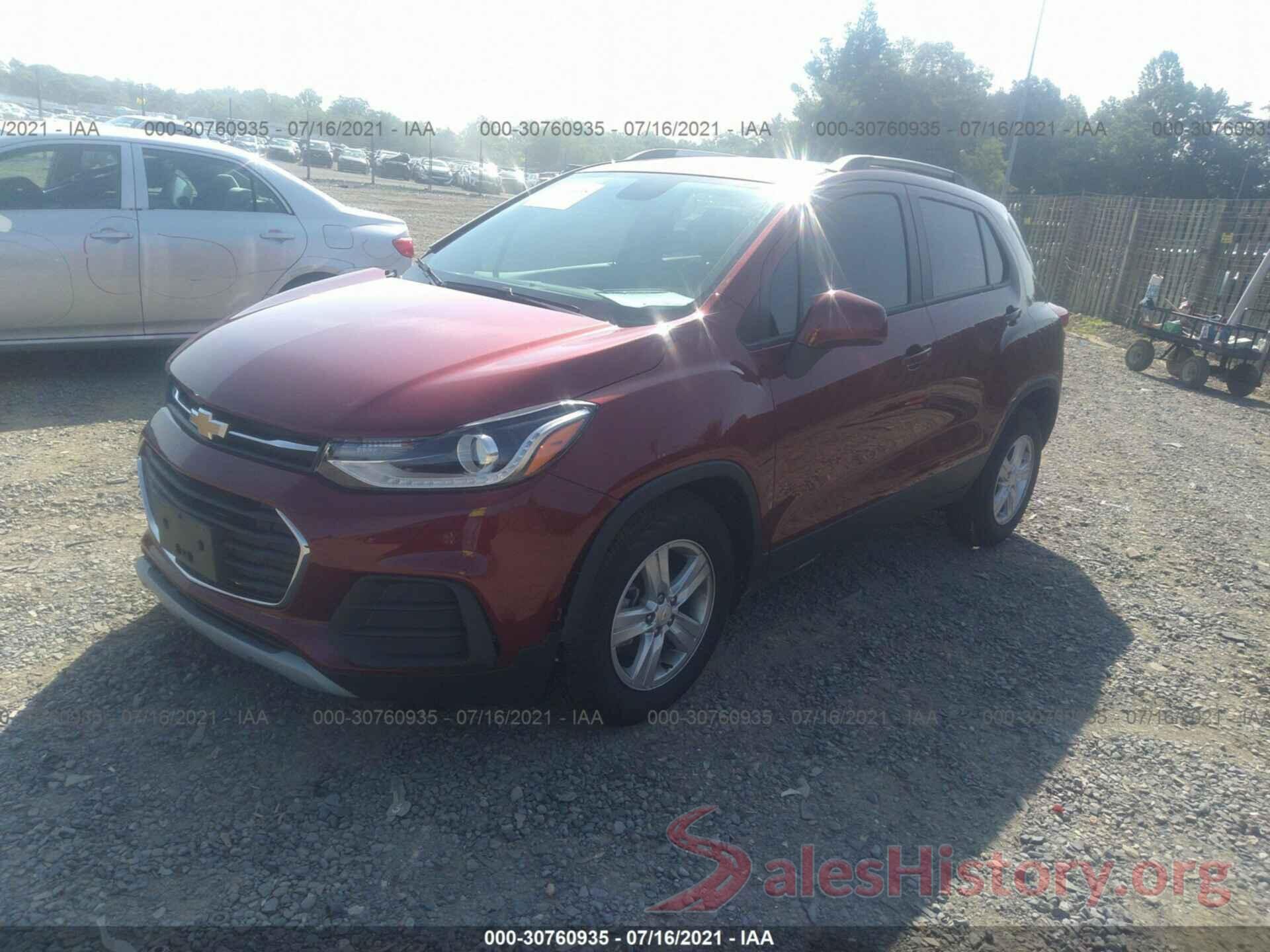 KL7CJLSB1MB325113 2021 CHEVROLET TRAX