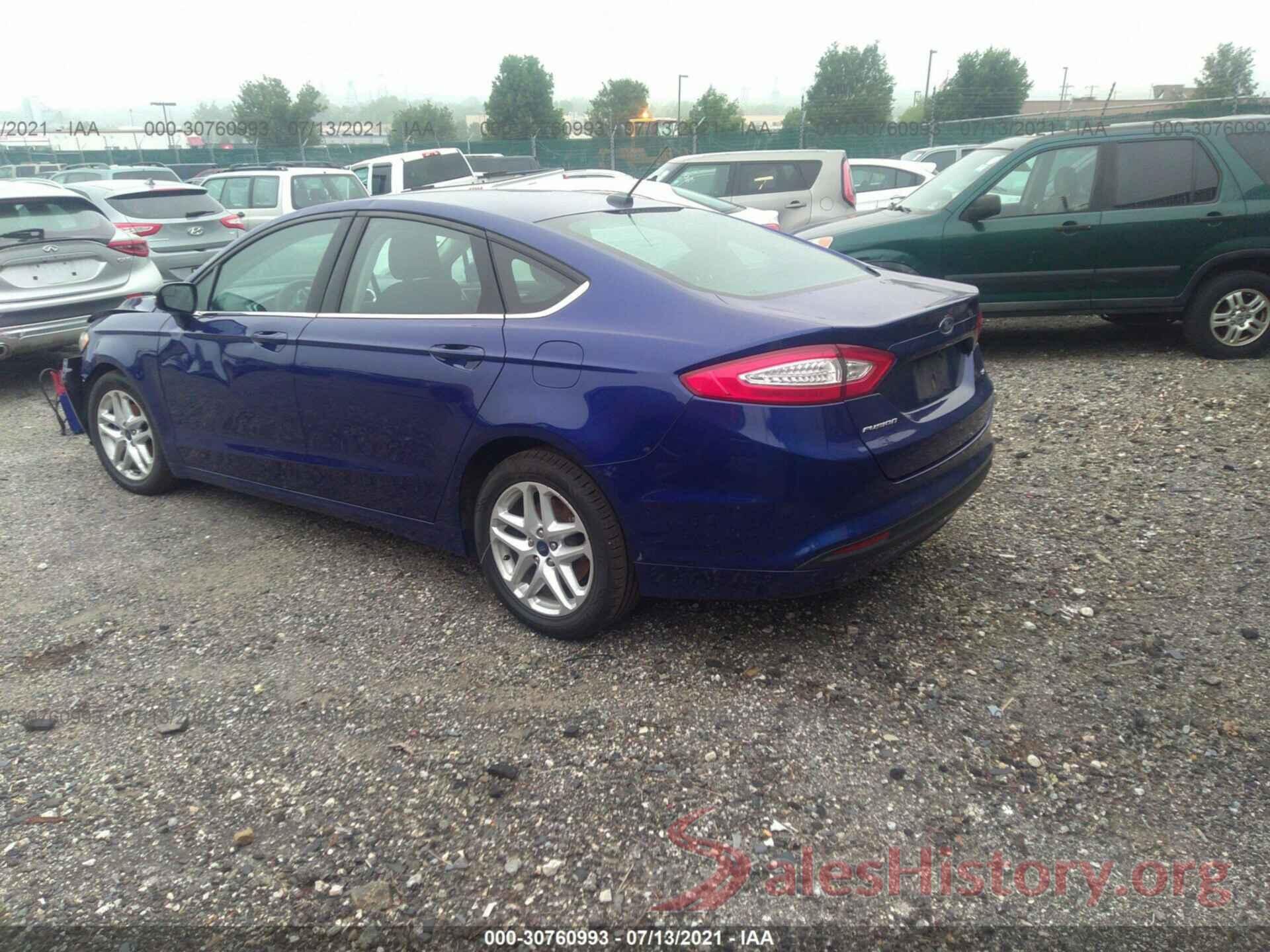 3FA6P0H7XGR337430 2016 FORD FUSION