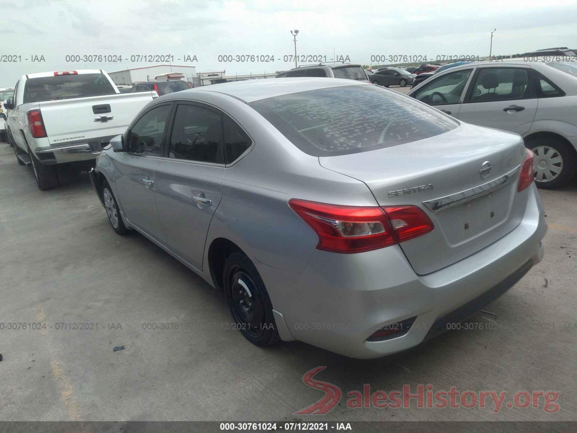 3N1AB7AP8GY312329 2016 NISSAN SENTRA