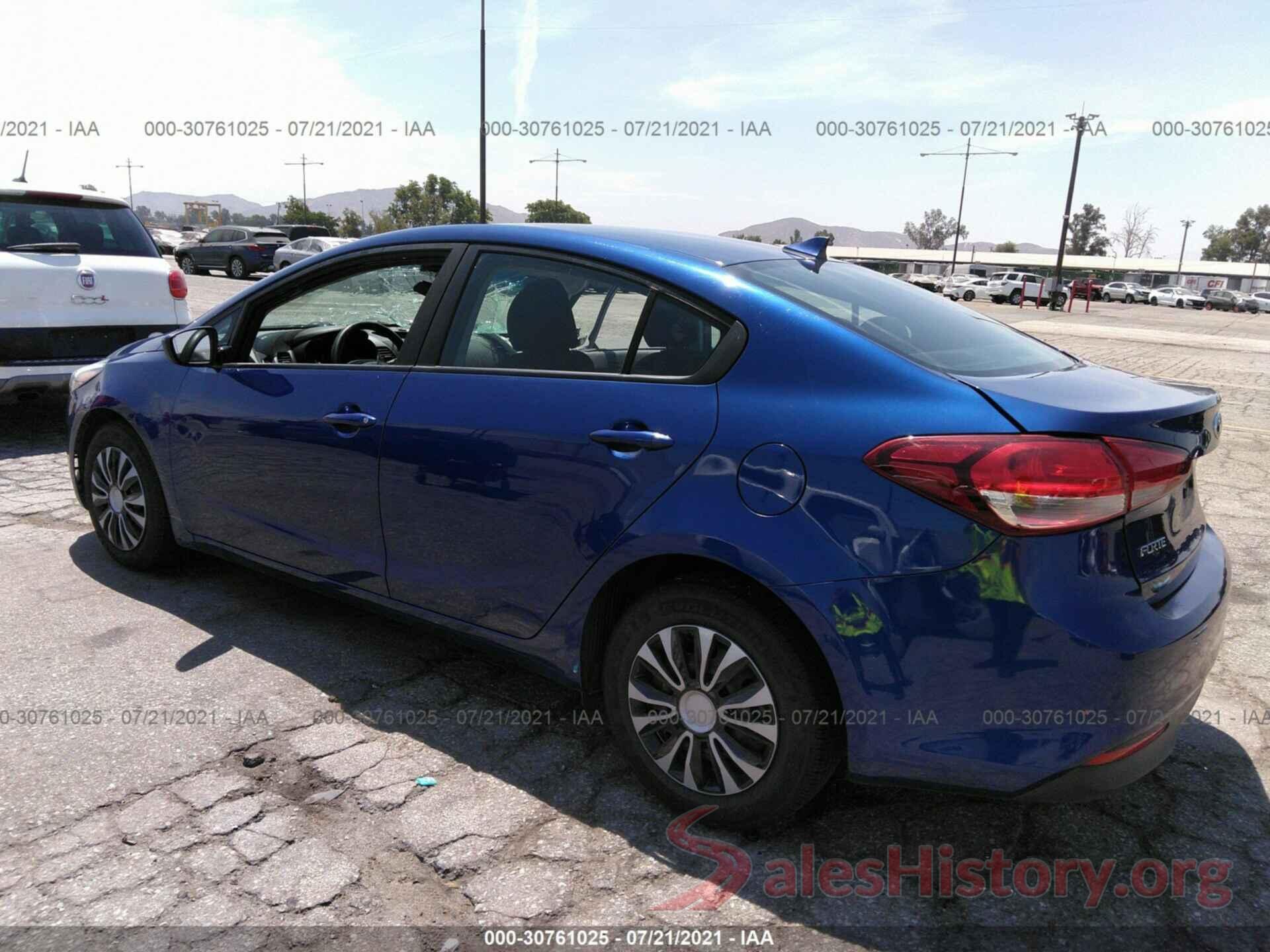 3KPFK4A77JE271606 2018 KIA FORTE