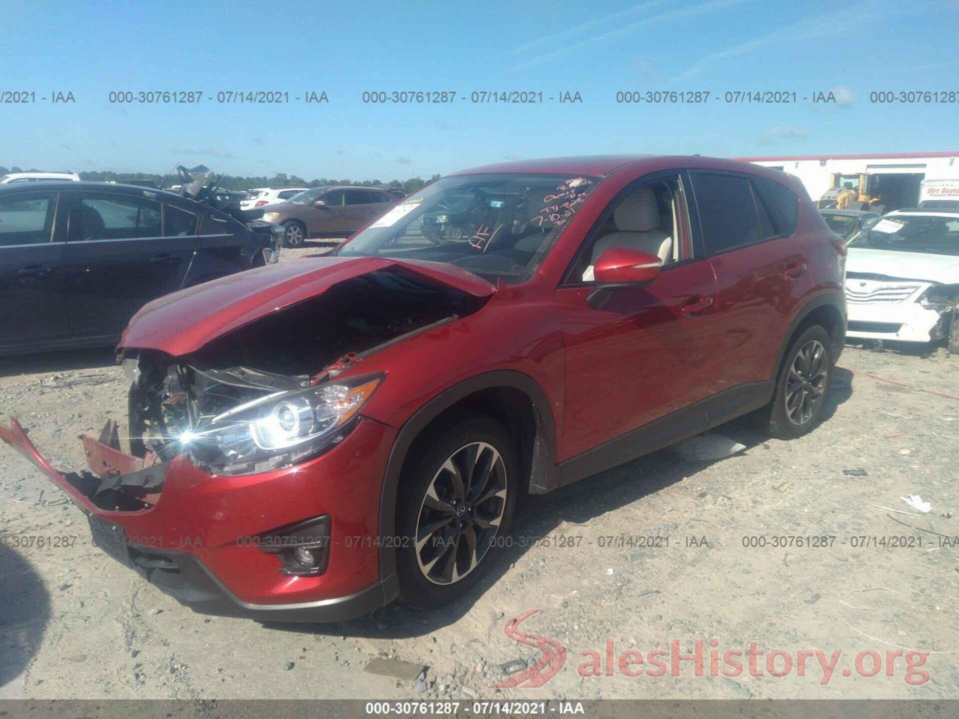 JM3KE4DY0G0764529 2016 MAZDA CX-5