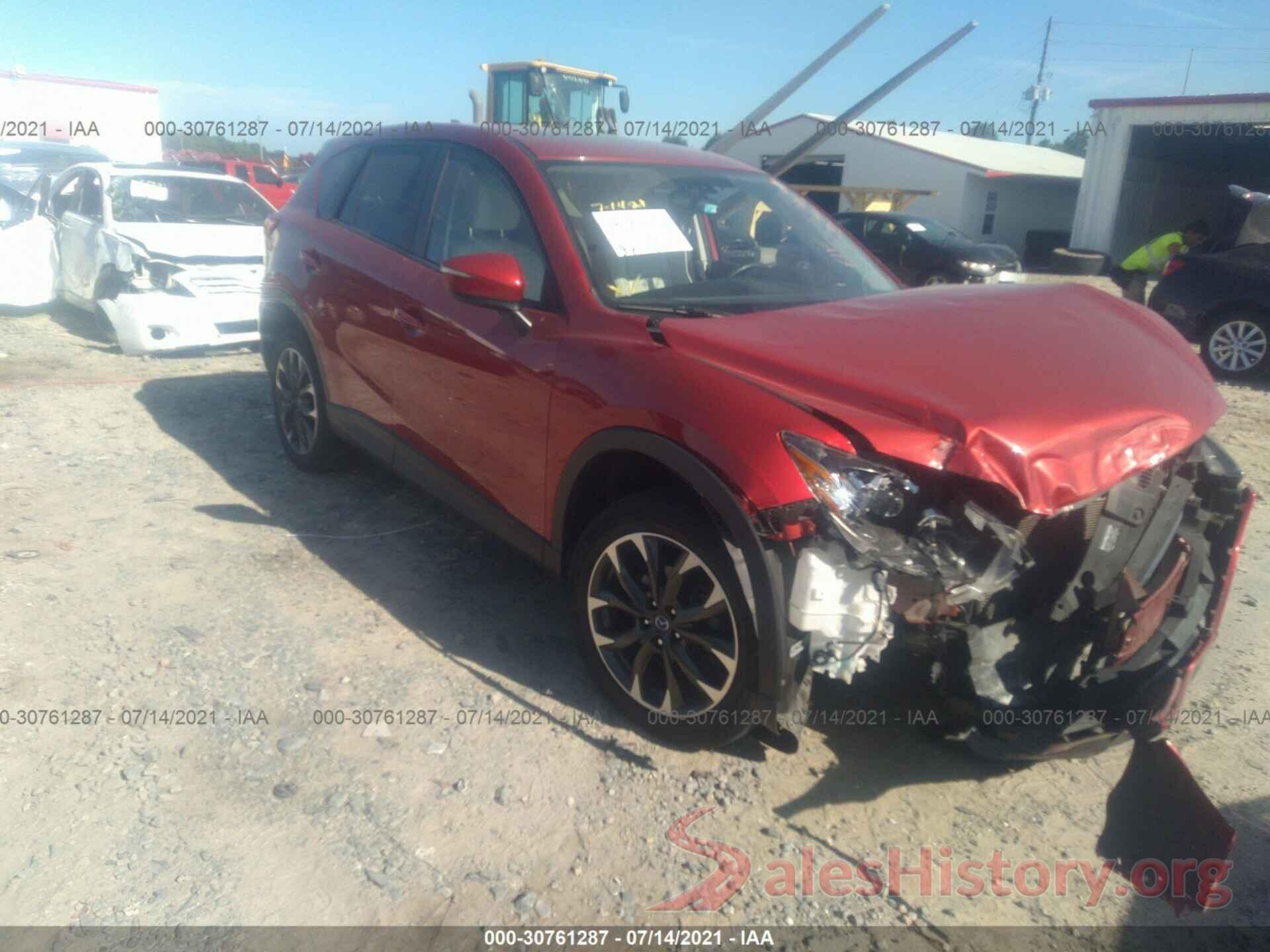 JM3KE4DY0G0764529 2016 MAZDA CX-5