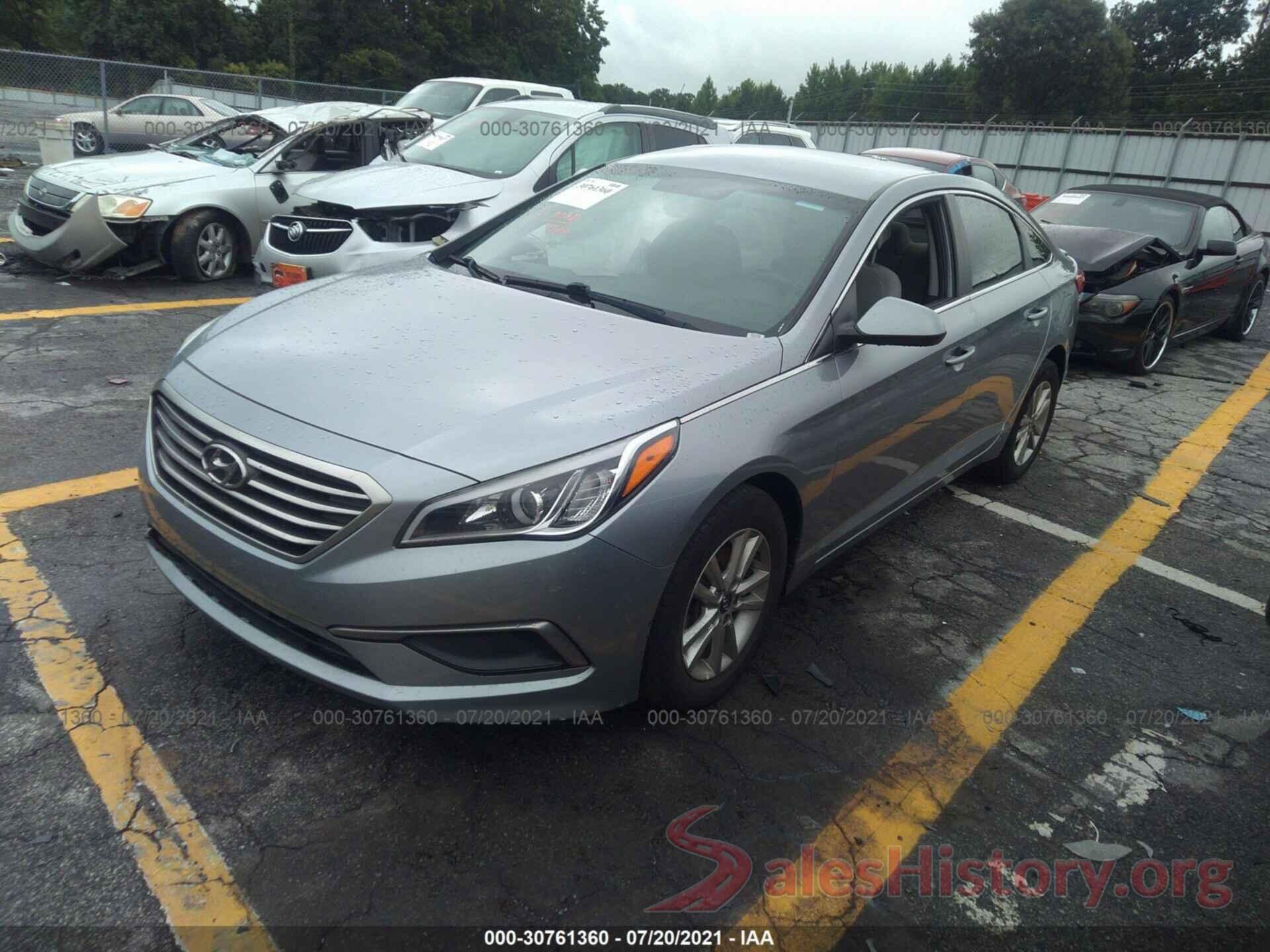 5NPE24AF4GH394836 2016 HYUNDAI SONATA