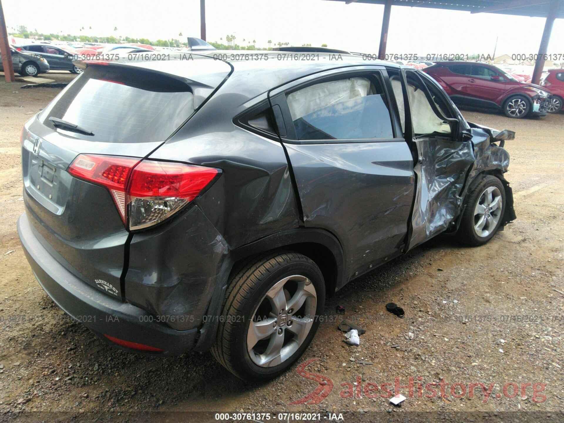 3CZRU5H33GM726007 2016 HONDA HR-V