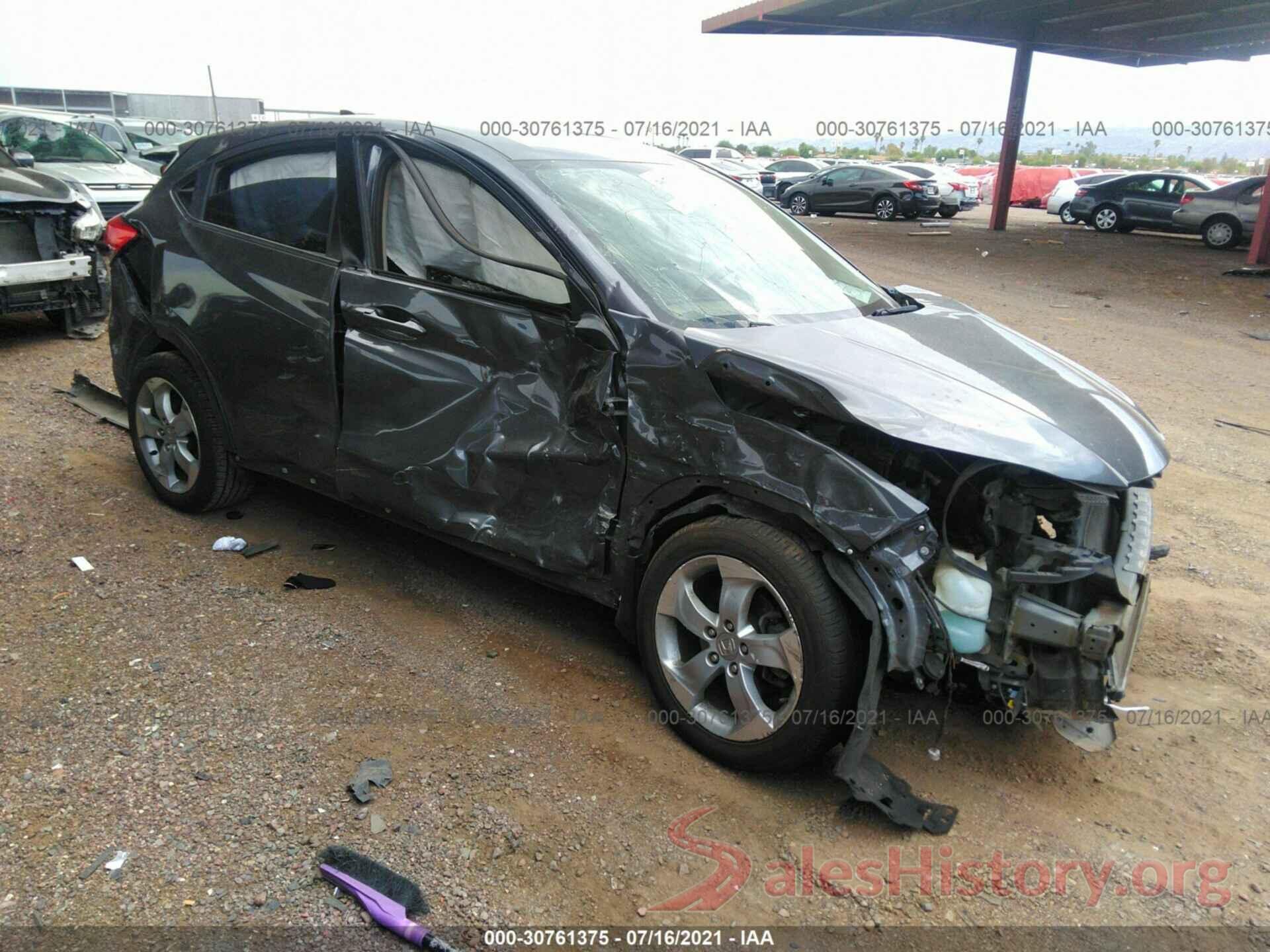 3CZRU5H33GM726007 2016 HONDA HR-V