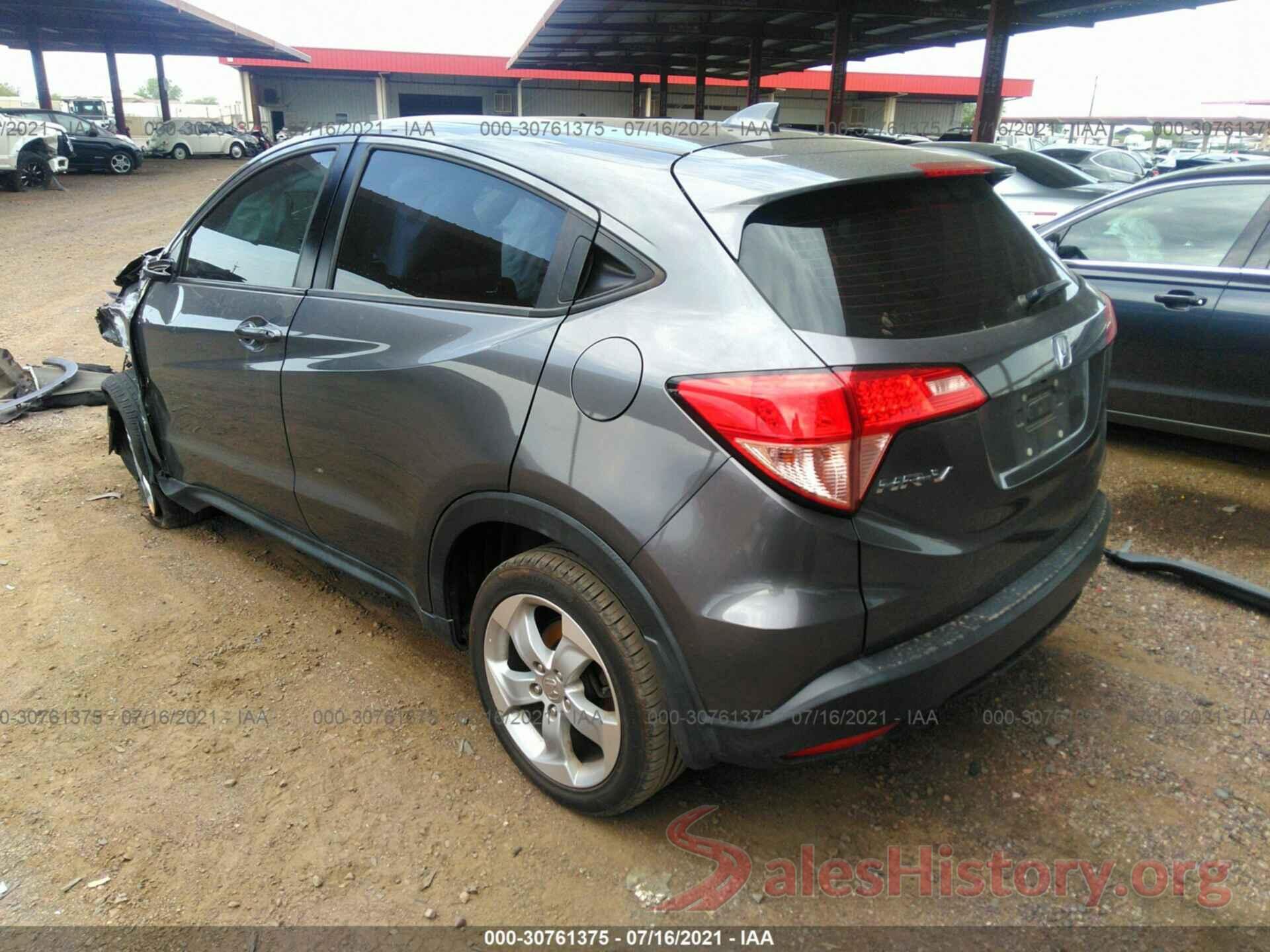 3CZRU5H33GM726007 2016 HONDA HR-V