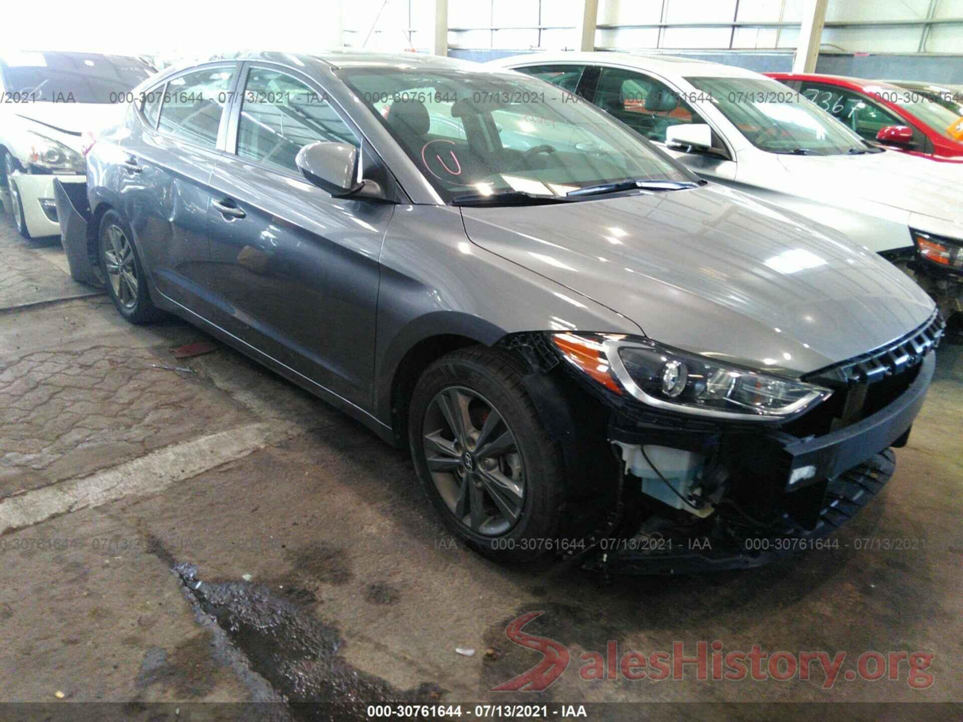 000D84LF3JH375208 2018 HYUNDAI ELANTRA