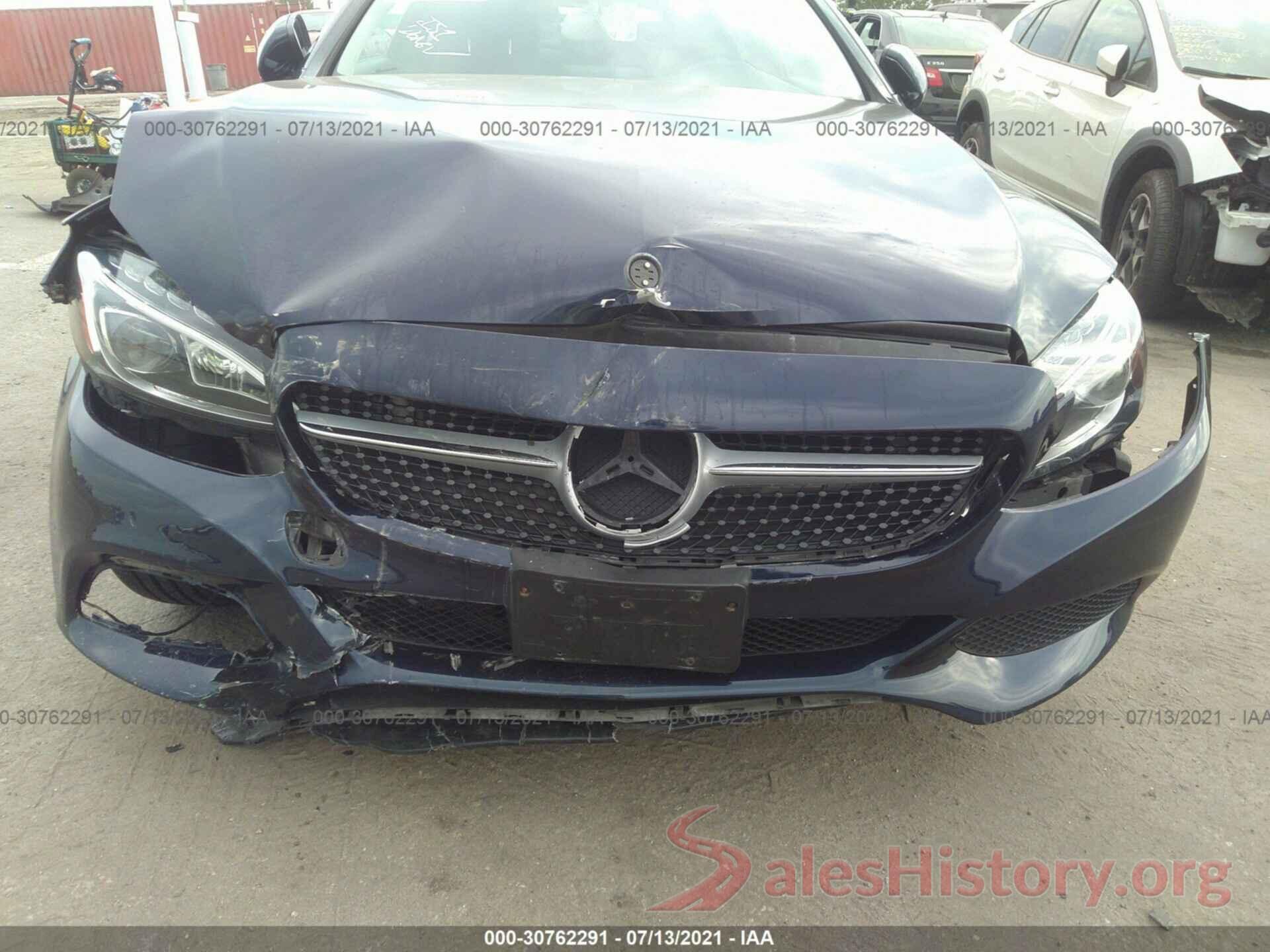 WDDWJ4JB6HF584496 2017 MERCEDES-BENZ C-CLASS