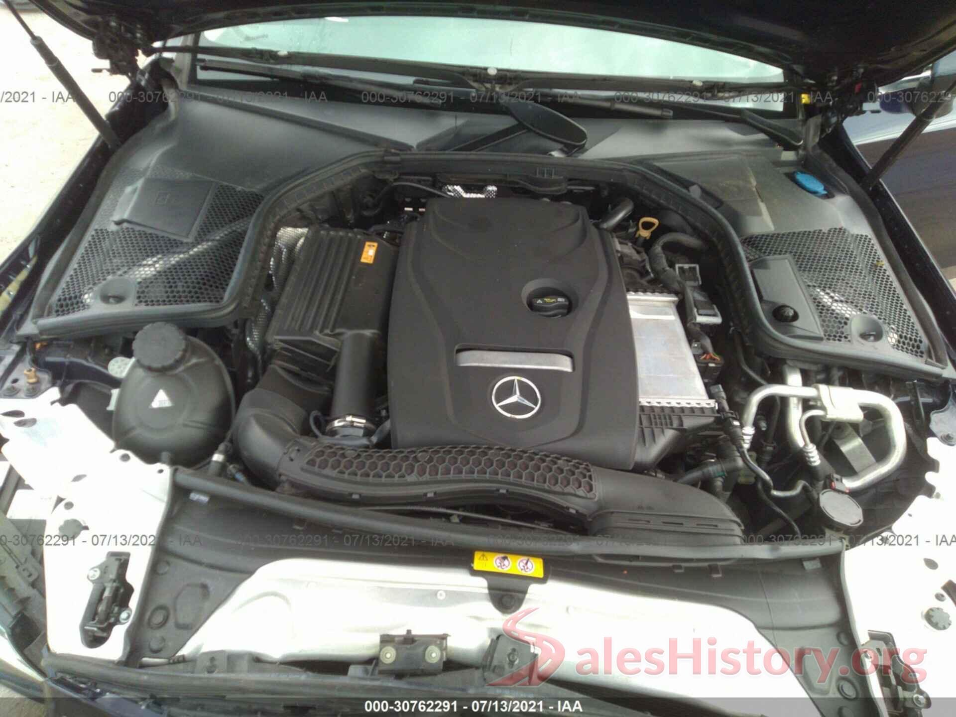 WDDWJ4JB6HF584496 2017 MERCEDES-BENZ C-CLASS