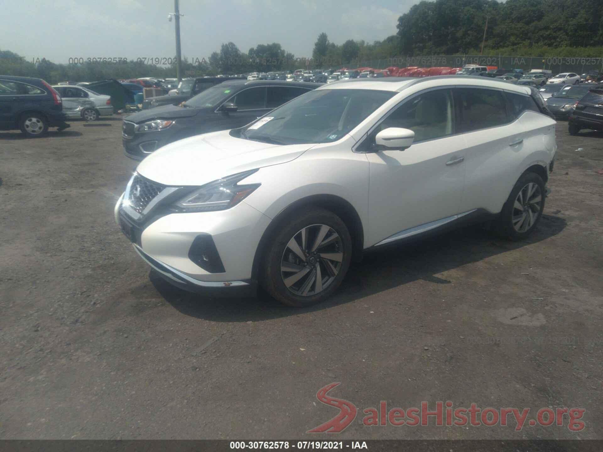 5N1AZ2MS7KN110790 2019 NISSAN MURANO