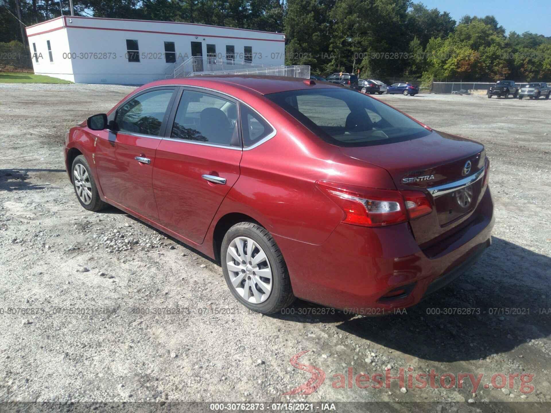 3N1AB7AP2GL639077 2016 NISSAN SENTRA