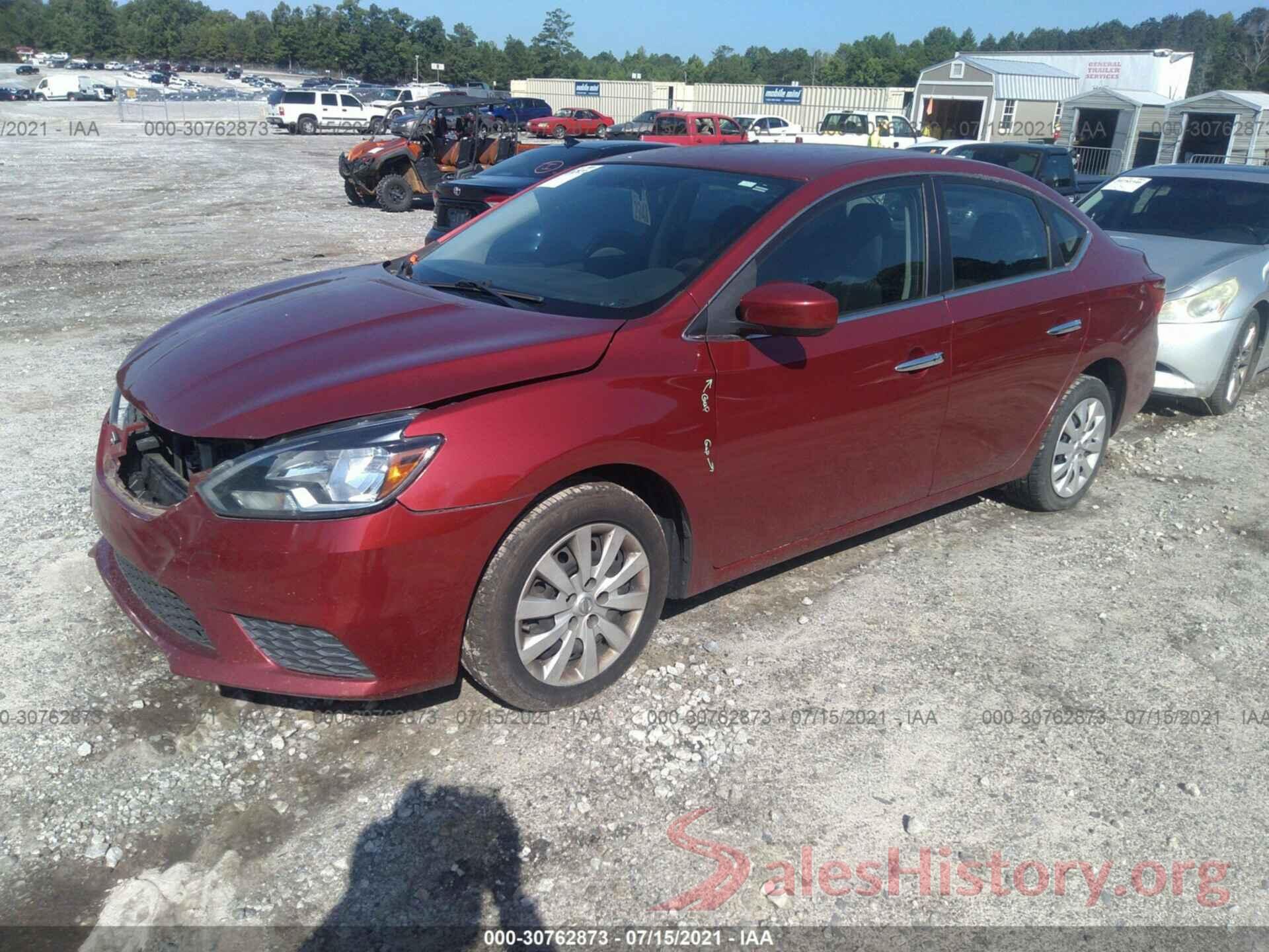 3N1AB7AP2GL639077 2016 NISSAN SENTRA