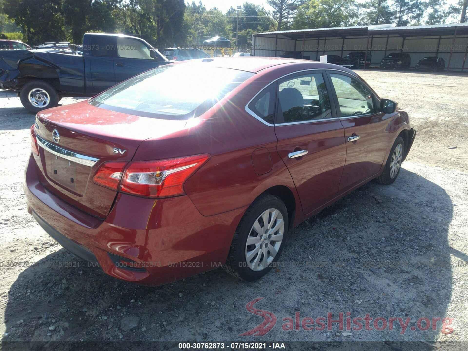 3N1AB7AP2GL639077 2016 NISSAN SENTRA