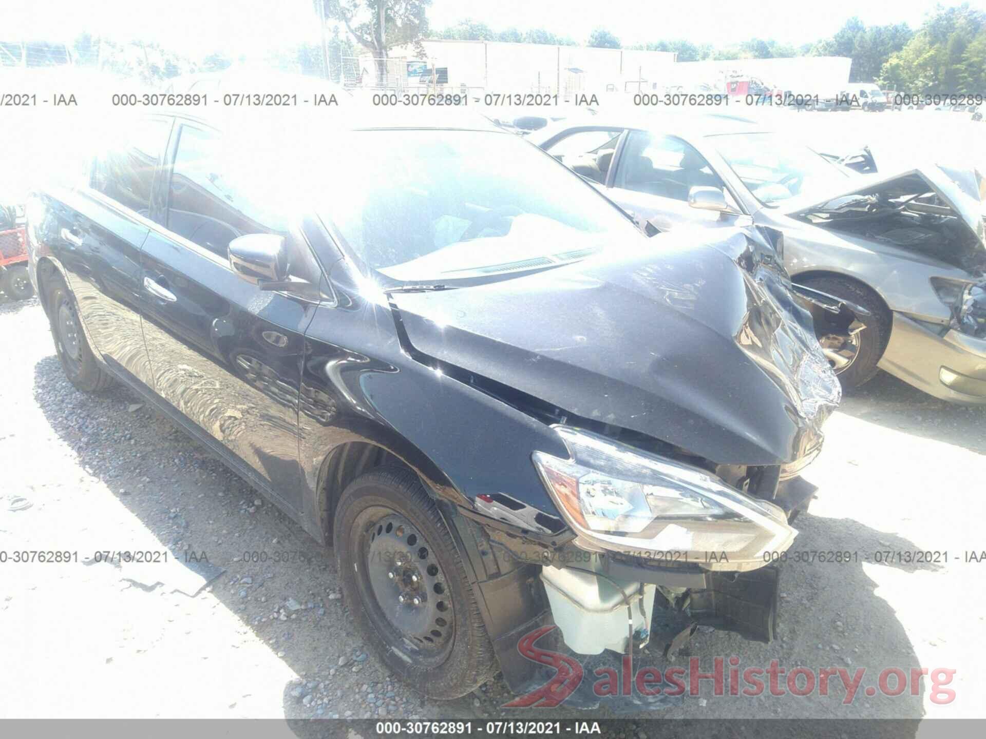 3N1AB7AP0HL683354 2017 NISSAN SENTRA