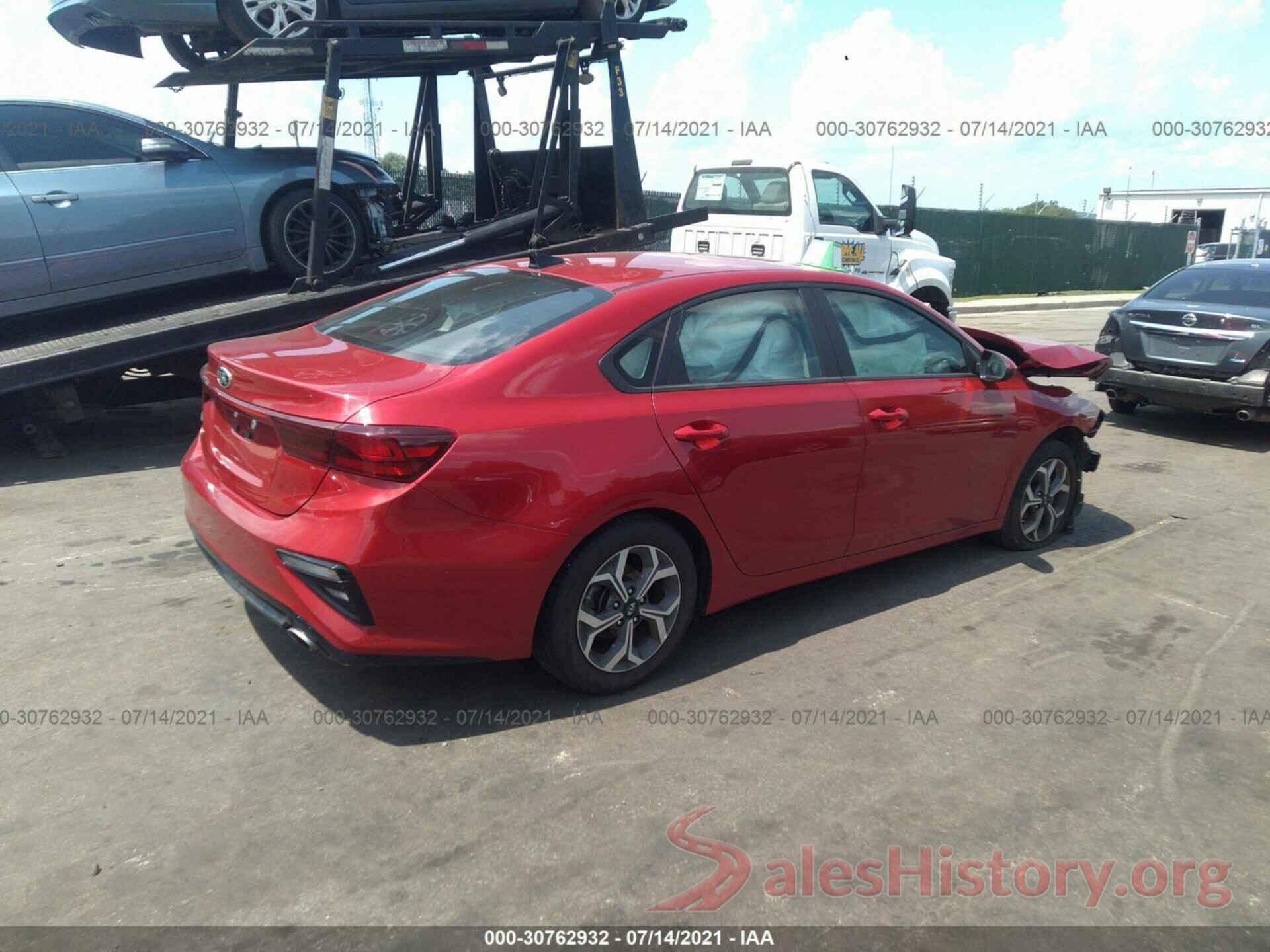 3KPF24AD9KE117177 2019 KIA FORTE