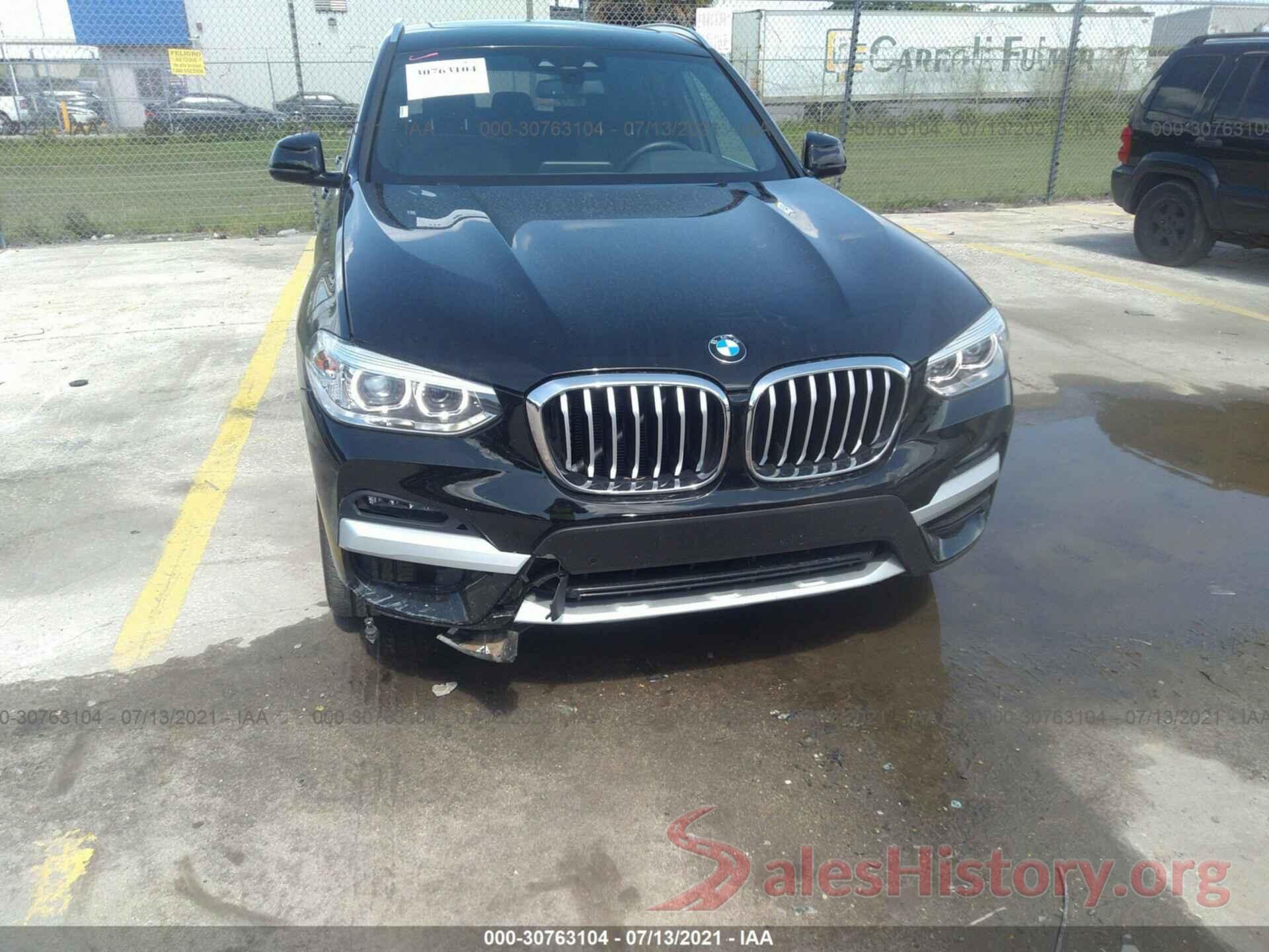 5UXTY3C09M9E41776 2021 BMW X3