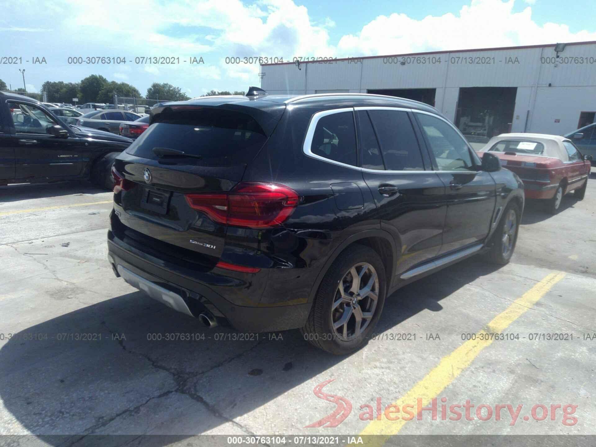 5UXTY3C09M9E41776 2021 BMW X3