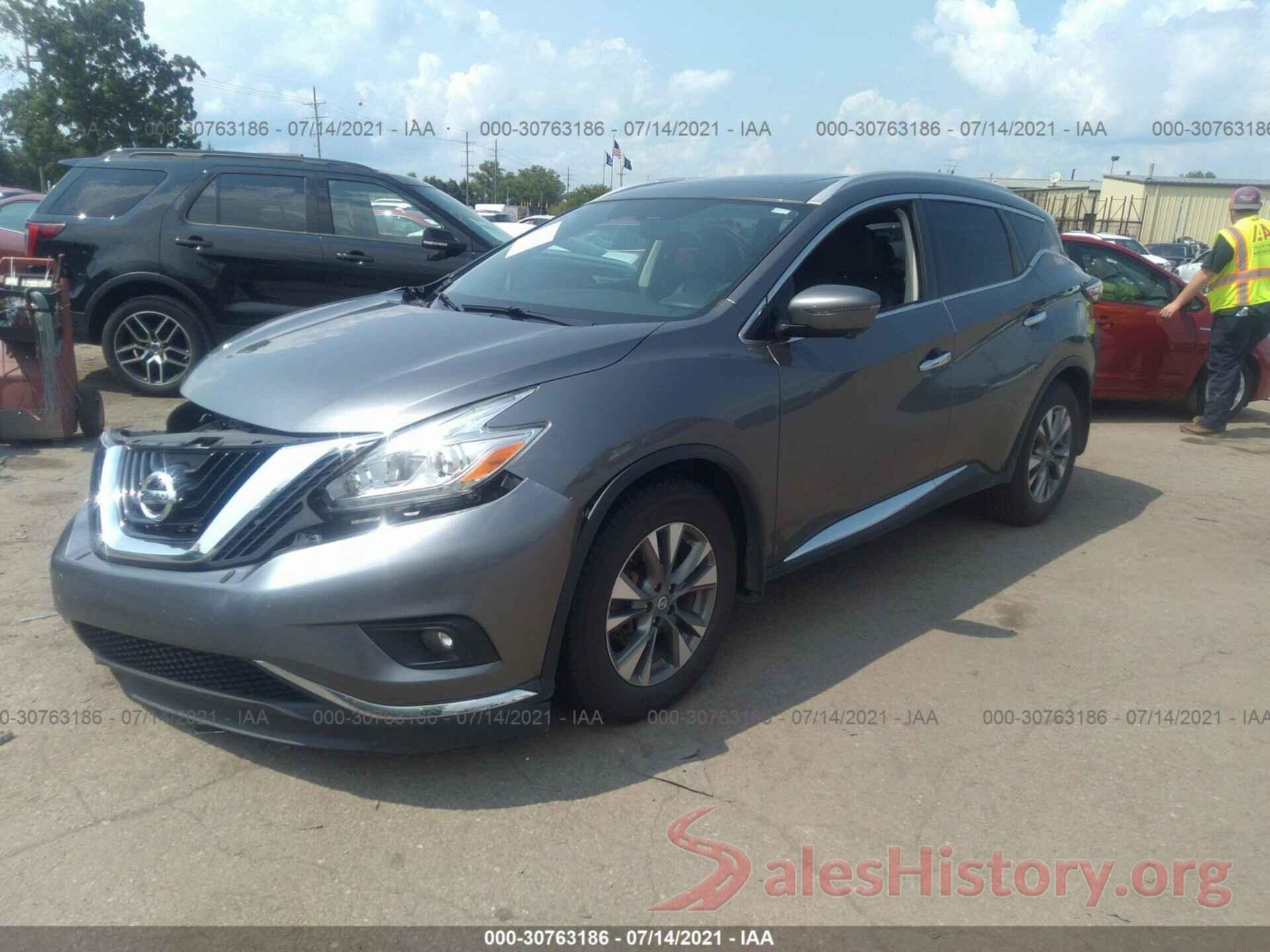 5N1AZ2MH2GN140498 2016 NISSAN MURANO