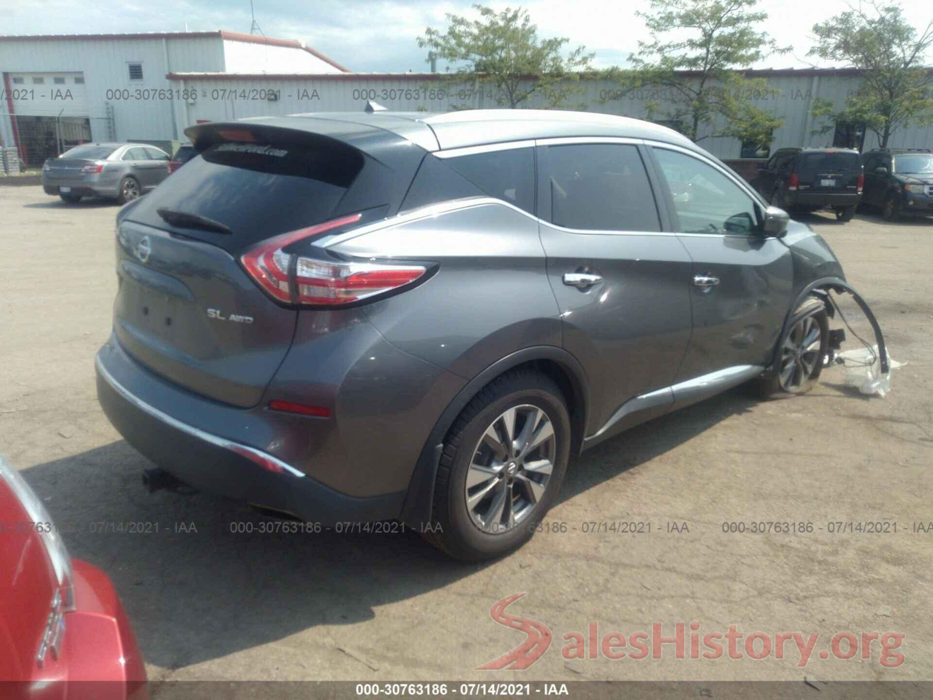 5N1AZ2MH2GN140498 2016 NISSAN MURANO