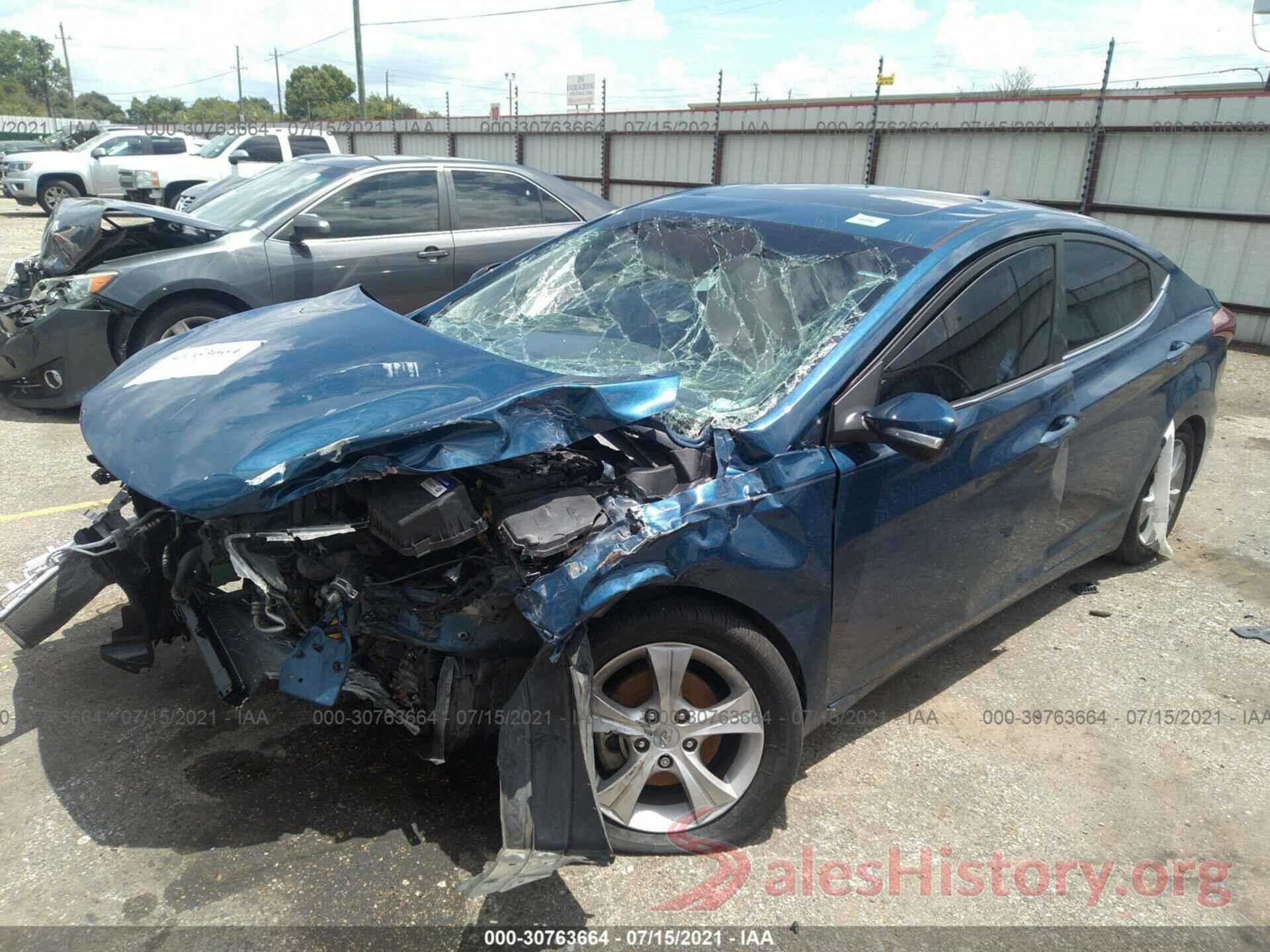 KMHDH4AE5GU568531 2016 HYUNDAI ELANTRA