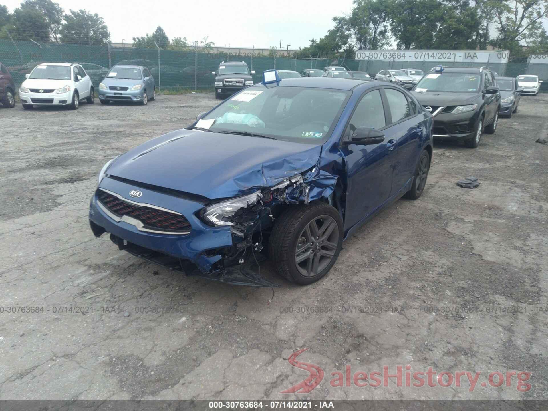 3KPF34AD1ME309368 2021 KIA FORTE