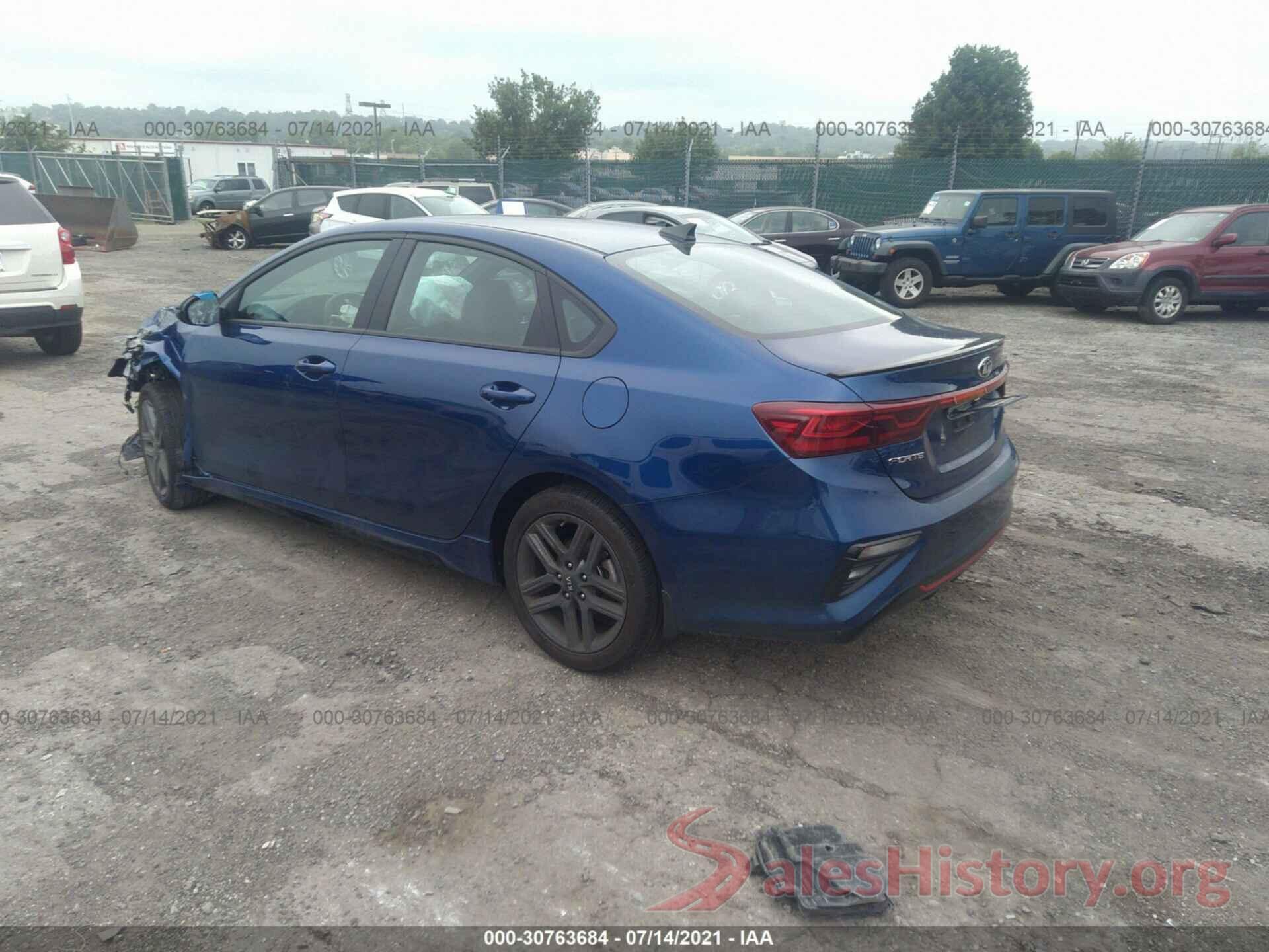 3KPF34AD1ME309368 2021 KIA FORTE