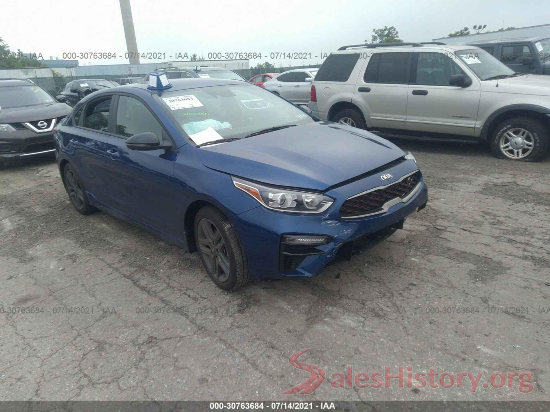 3KPF34AD1ME309368 2021 KIA FORTE