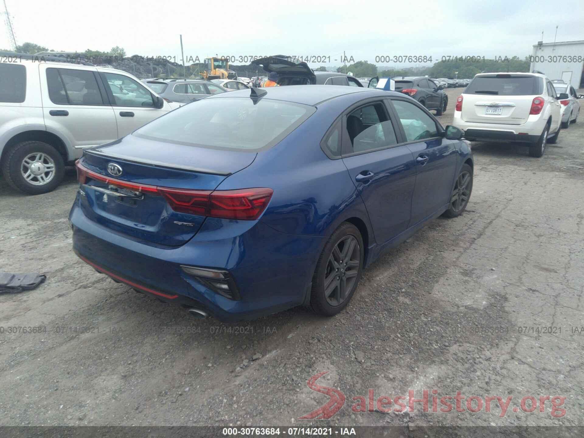 3KPF34AD1ME309368 2021 KIA FORTE