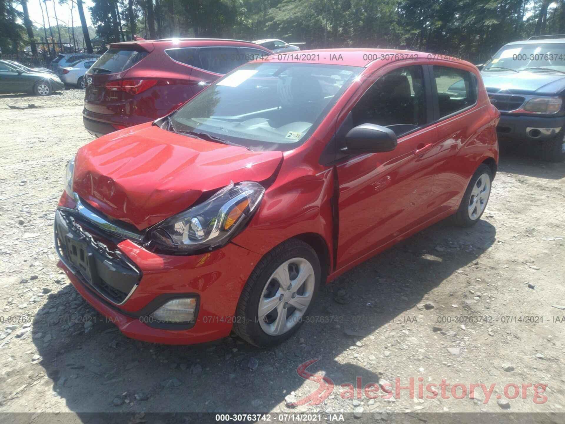 KL8CB6SA8KC728689 2019 CHEVROLET SPARK