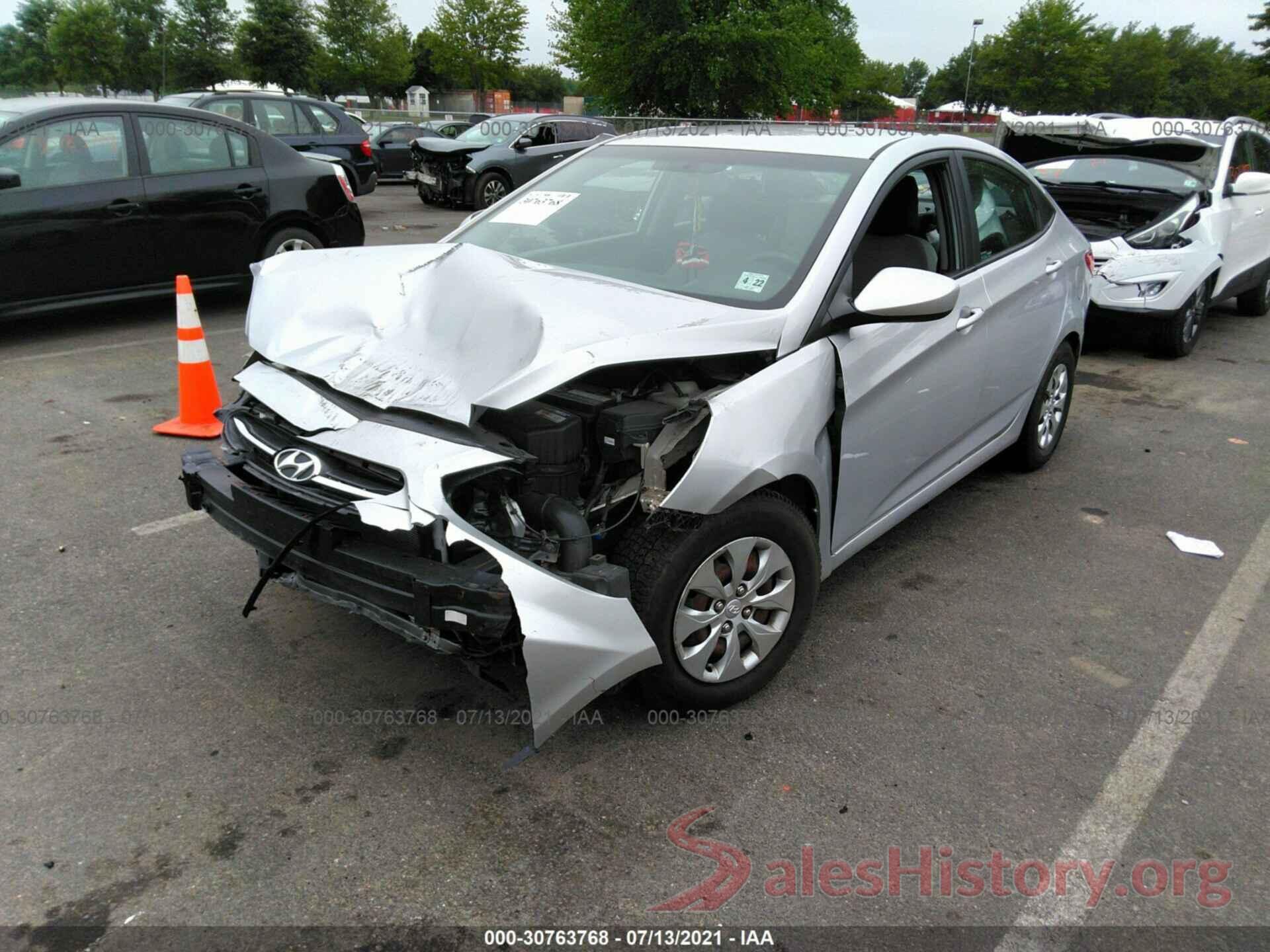 KMHCT4AE8GU955200 2016 HYUNDAI ACCENT