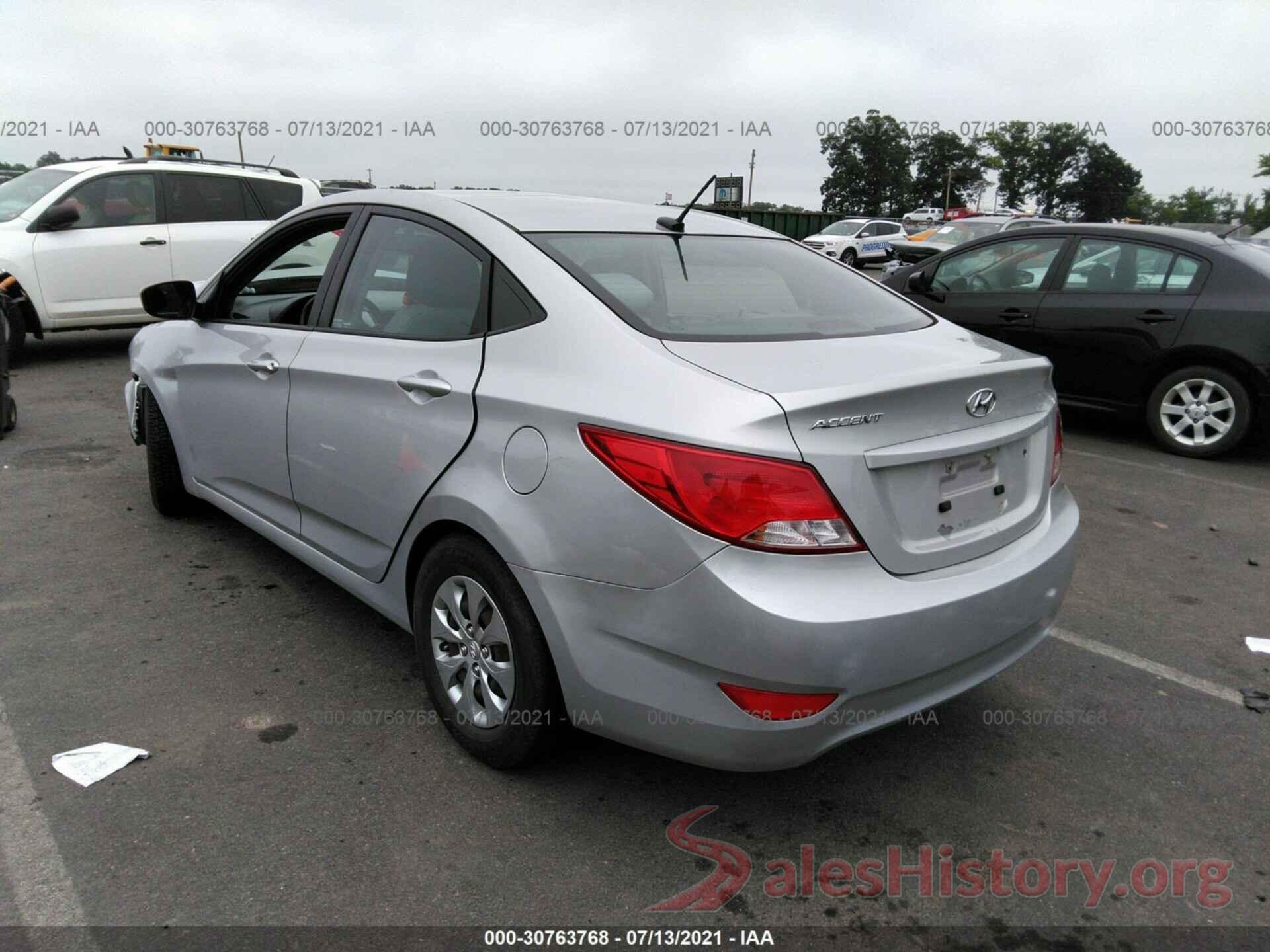 KMHCT4AE8GU955200 2016 HYUNDAI ACCENT