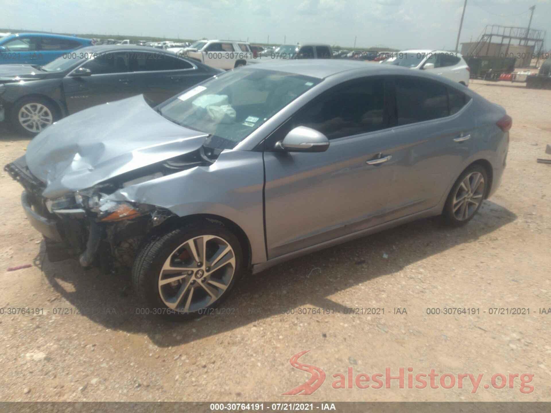 5NPD84LFXHH167644 2017 HYUNDAI ELANTRA