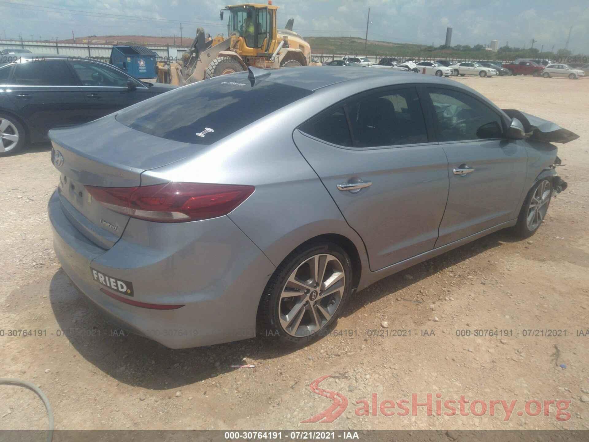 5NPD84LFXHH167644 2017 HYUNDAI ELANTRA