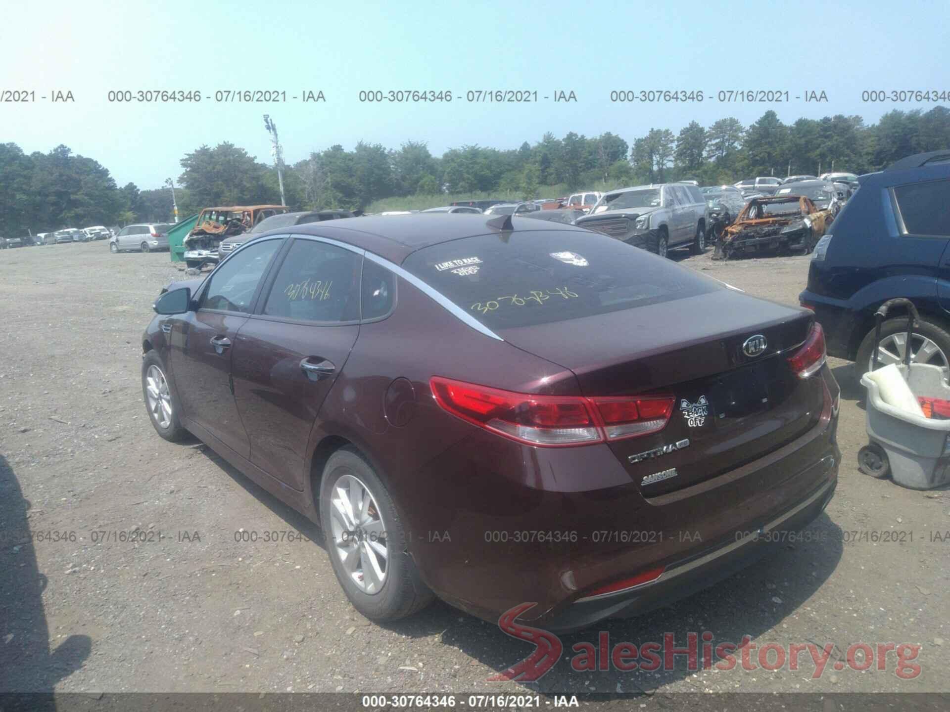 5XXGT4L31HG169490 2017 KIA OPTIMA