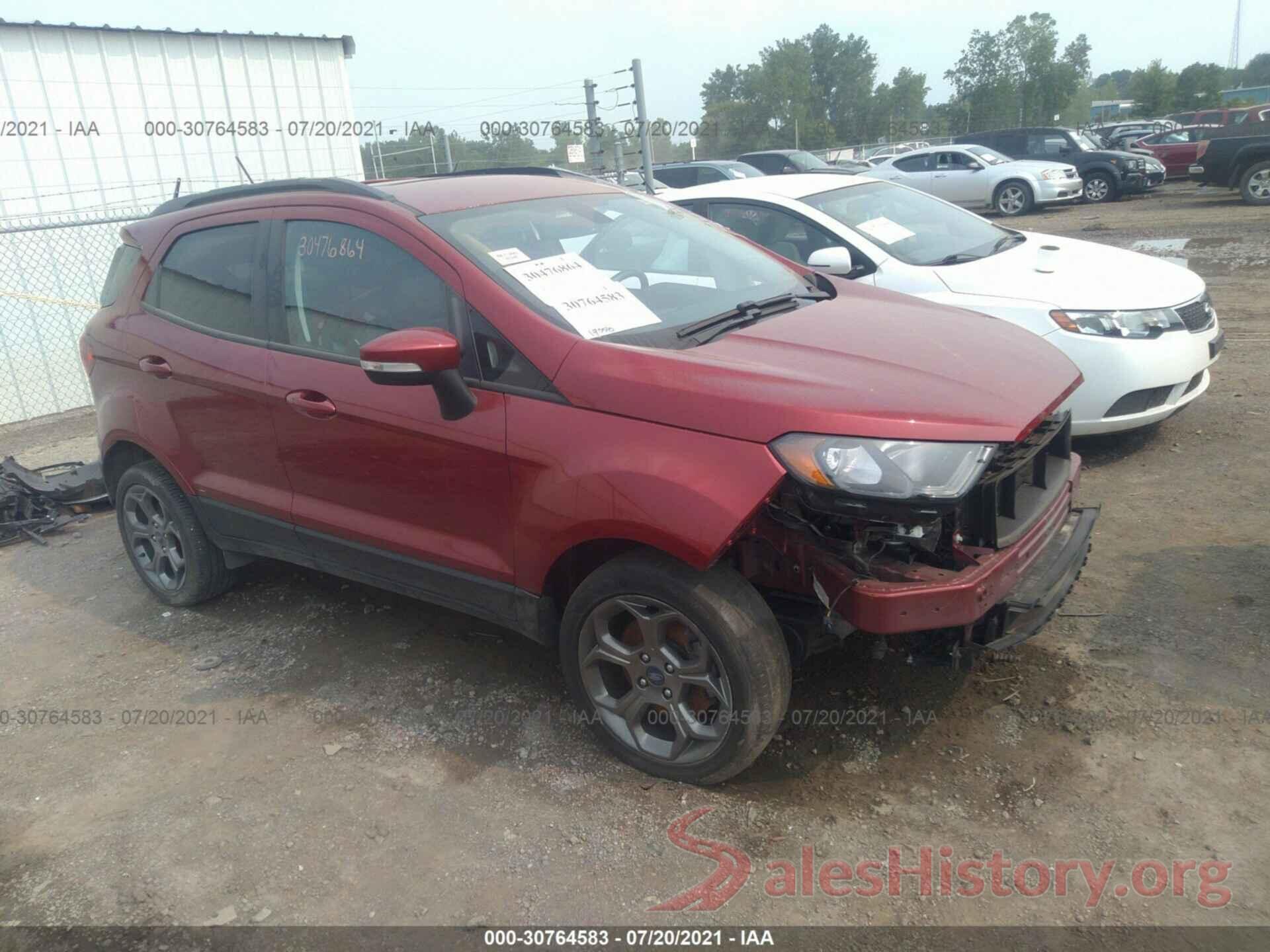 MAJ6P1CL4JC217963 2018 FORD ECOSPORT