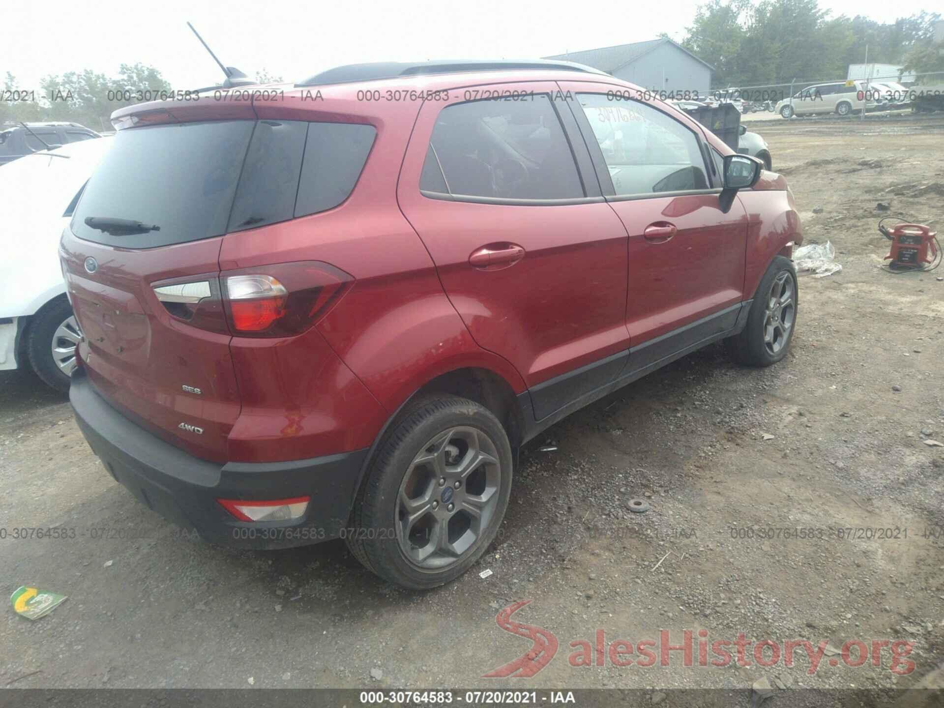 MAJ6P1CL4JC217963 2018 FORD ECOSPORT