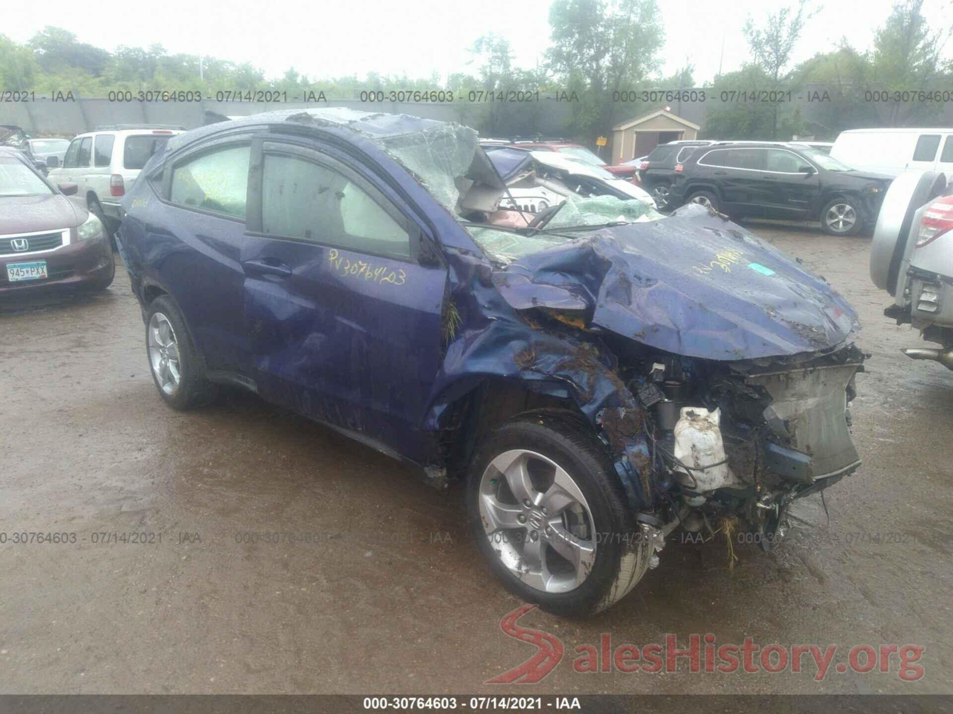 3CZRU6H39HM723989 2017 HONDA HR-V