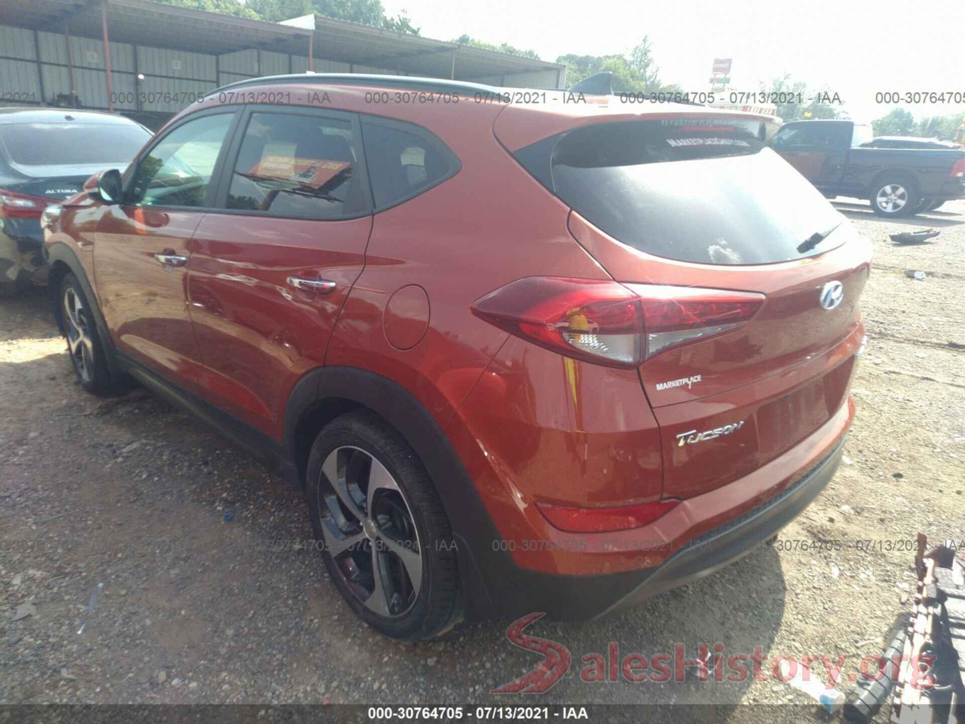 KM8J33A23GU029391 2016 HYUNDAI TUCSON