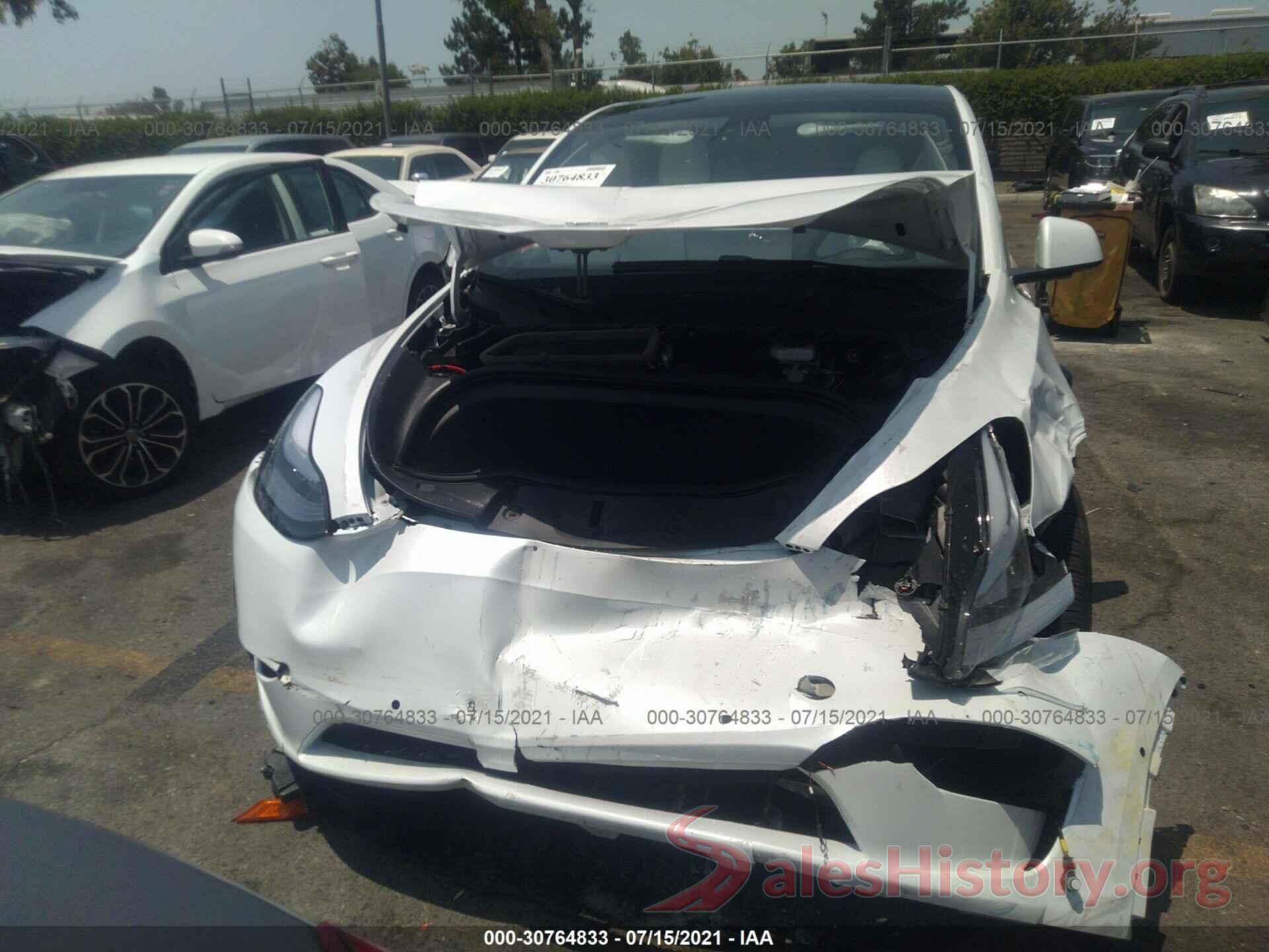 5YJYGDEE7MF206028 2021 TESLA MODEL Y