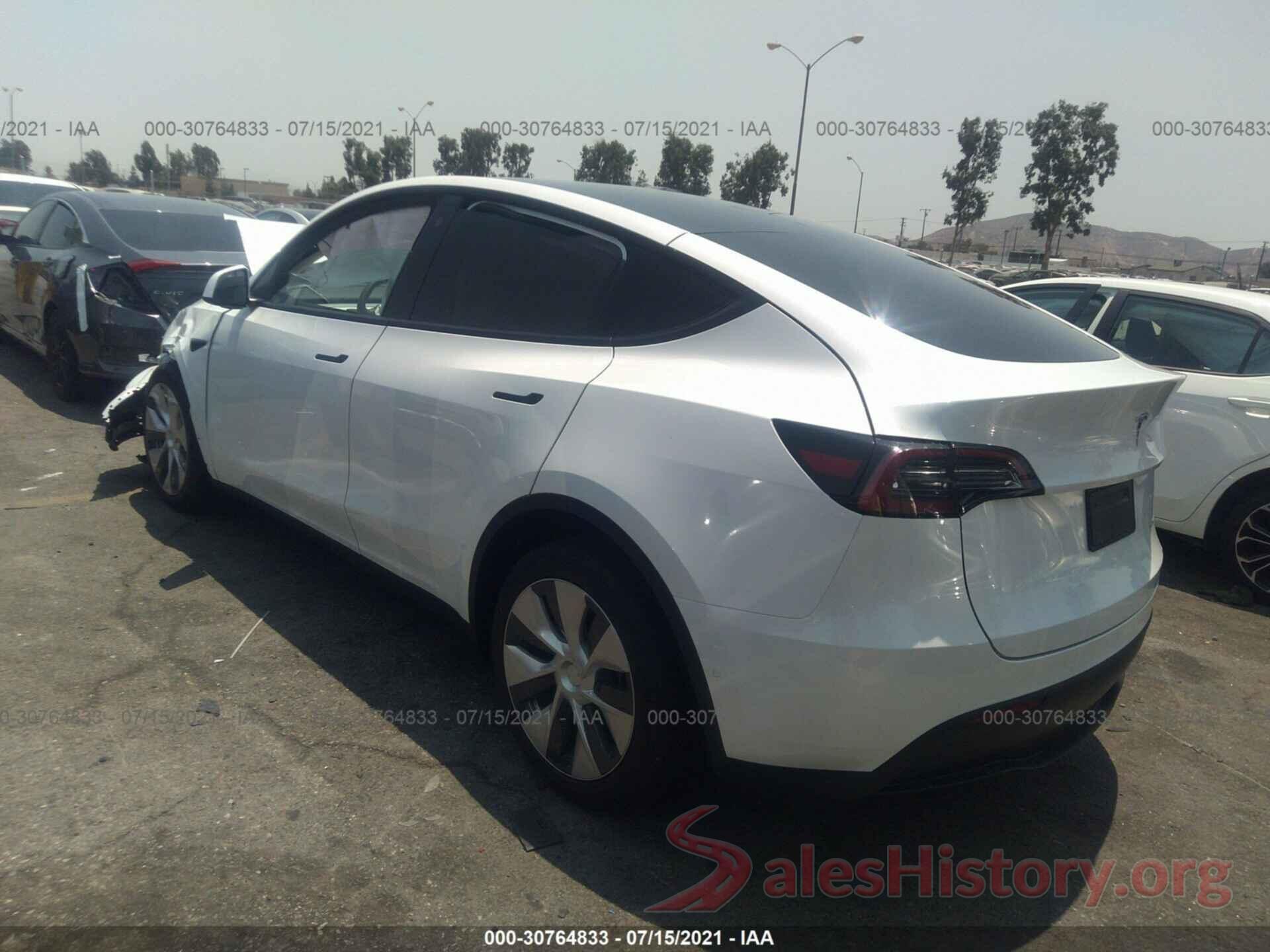 5YJYGDEE7MF206028 2021 TESLA MODEL Y