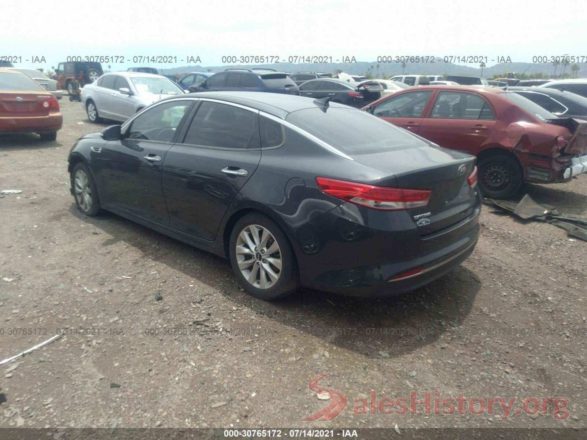 5XXGU4L3XGG047478 2016 KIA OPTIMA