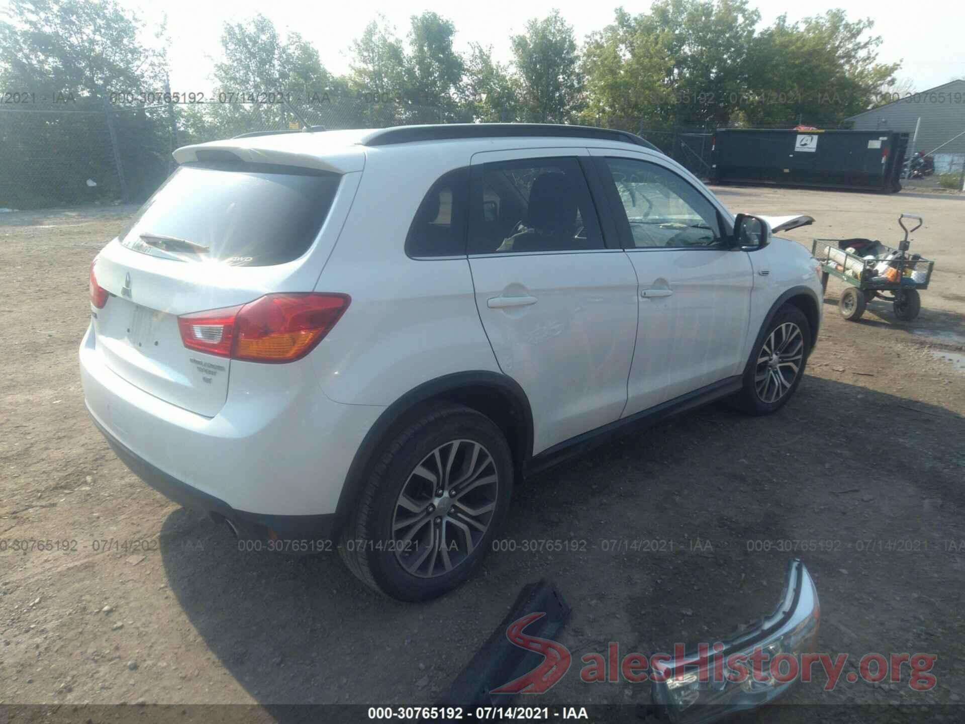 JA4AR4AW3GZ050654 2016 MITSUBISHI OUTLANDER SPORT