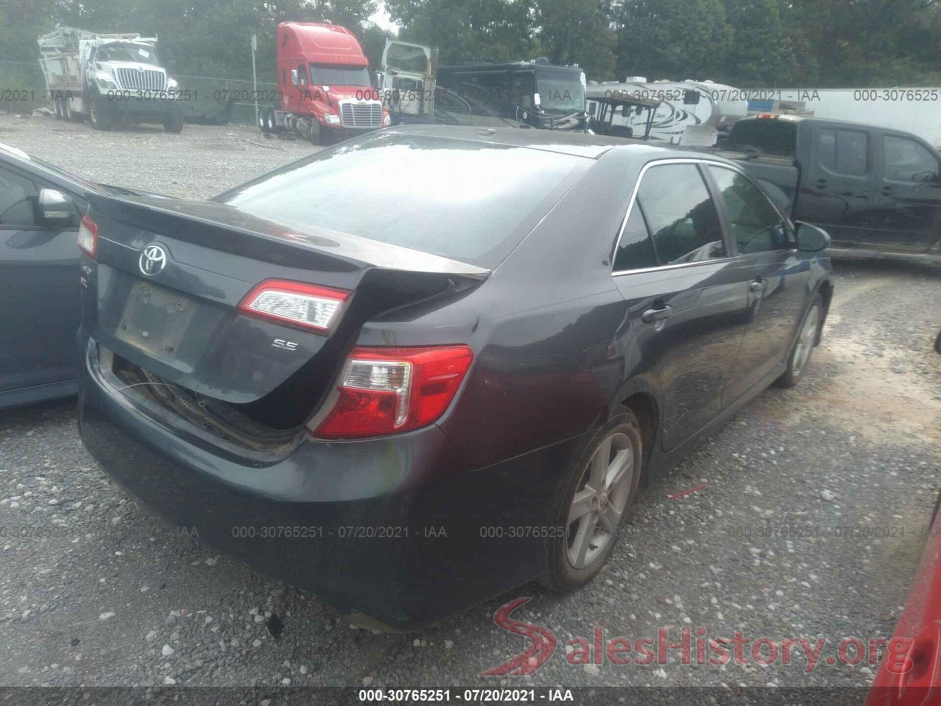 4T1BF1FK6CU102000 2012 TOYOTA CAMRY