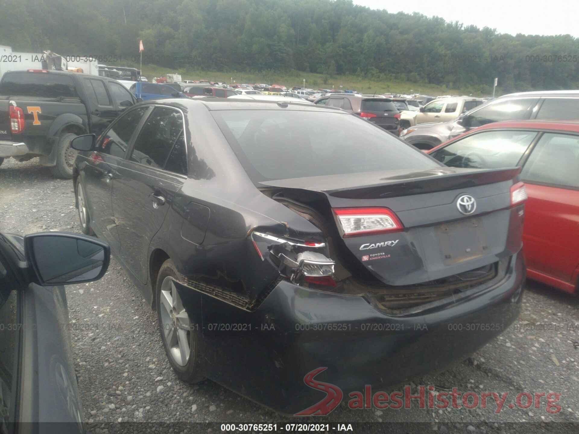 4T1BF1FK6CU102000 2012 TOYOTA CAMRY