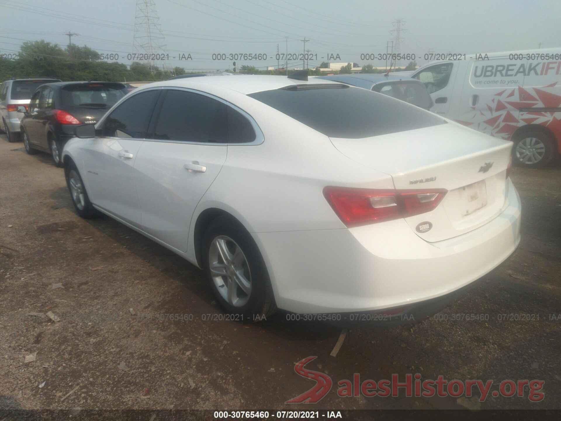 1G1ZB5ST3KF157763 2019 CHEVROLET MALIBU