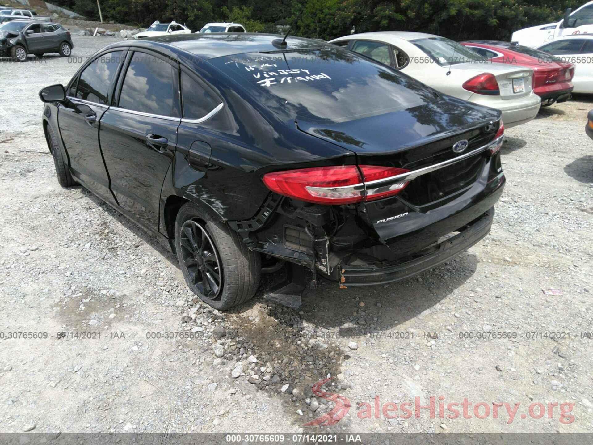 3FA6P0HD6HR348254 2017 FORD FUSION