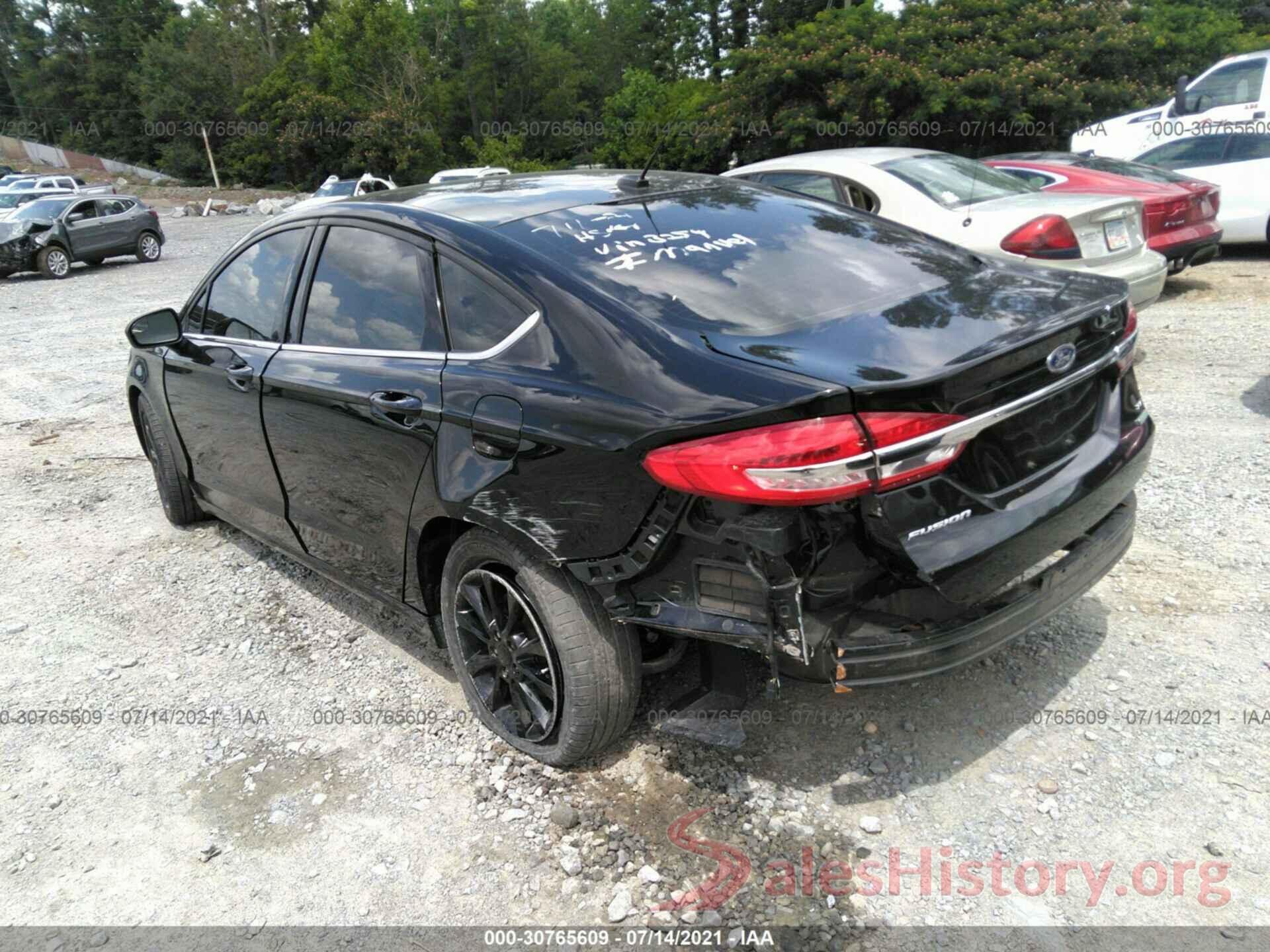 3FA6P0HD6HR348254 2017 FORD FUSION