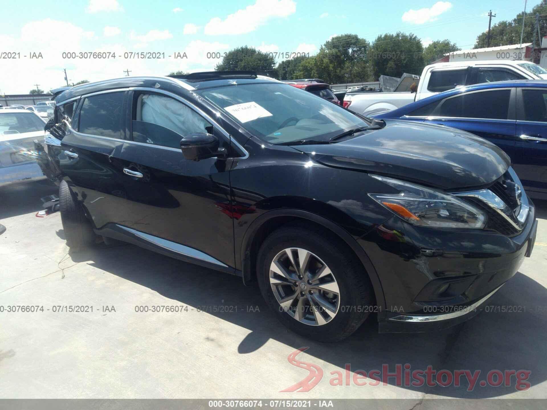 5N1AZ2MH6JN168571 2018 NISSAN MURANO