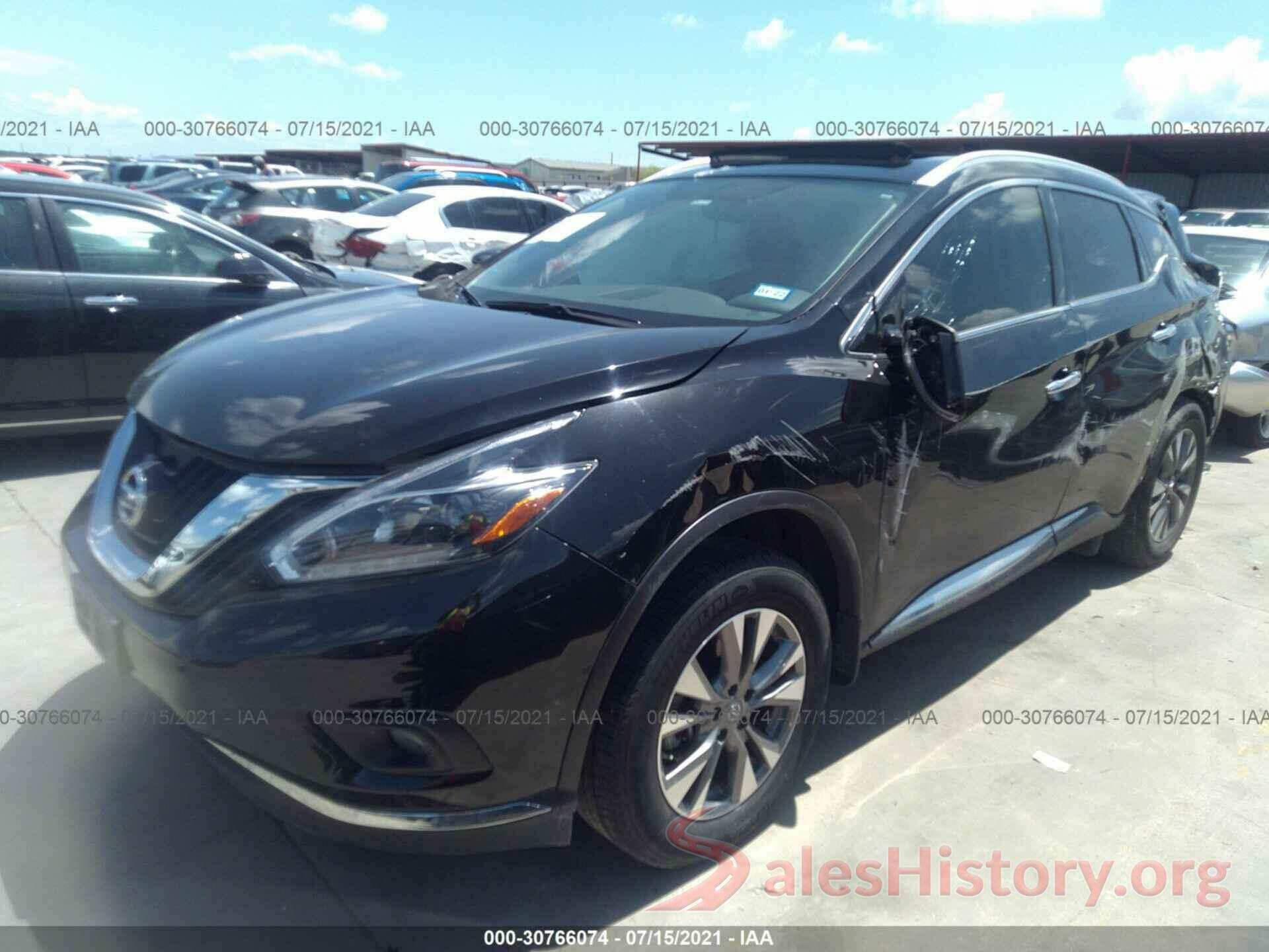 5N1AZ2MH6JN168571 2018 NISSAN MURANO