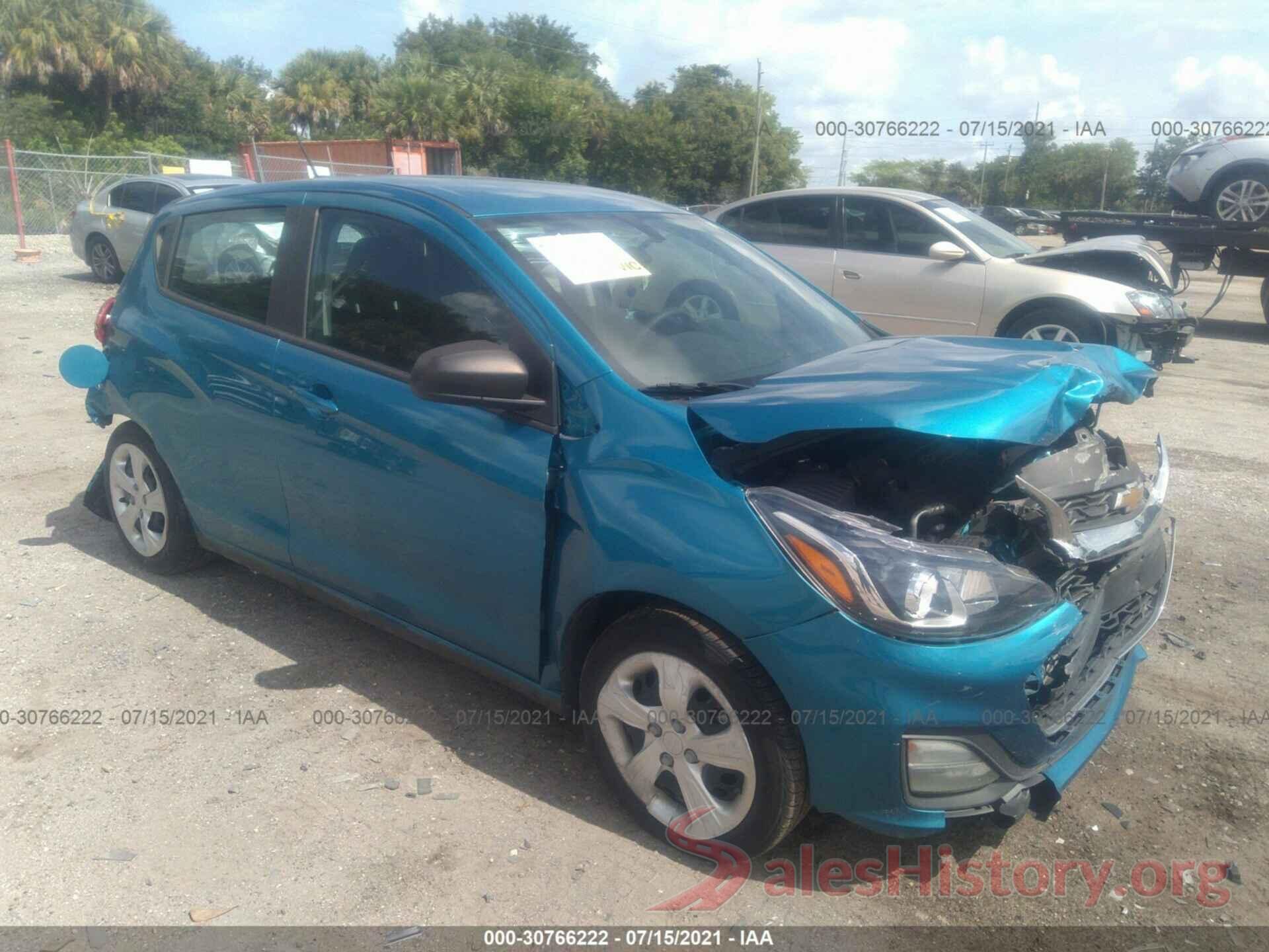 KL8CB6SAXKC743811 2019 CHEVROLET SPARK